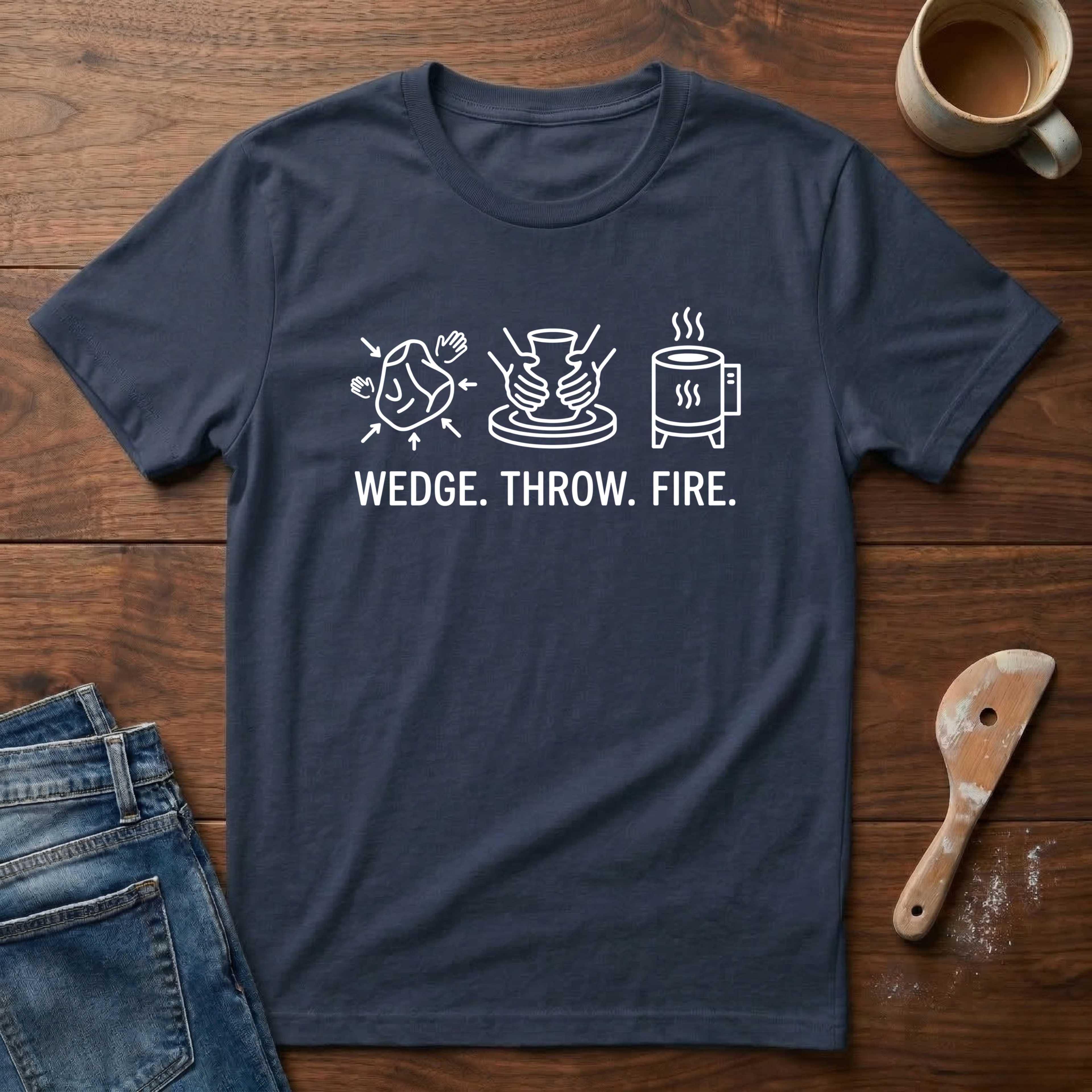 Wedge. Throw. Fire. T-Shirt