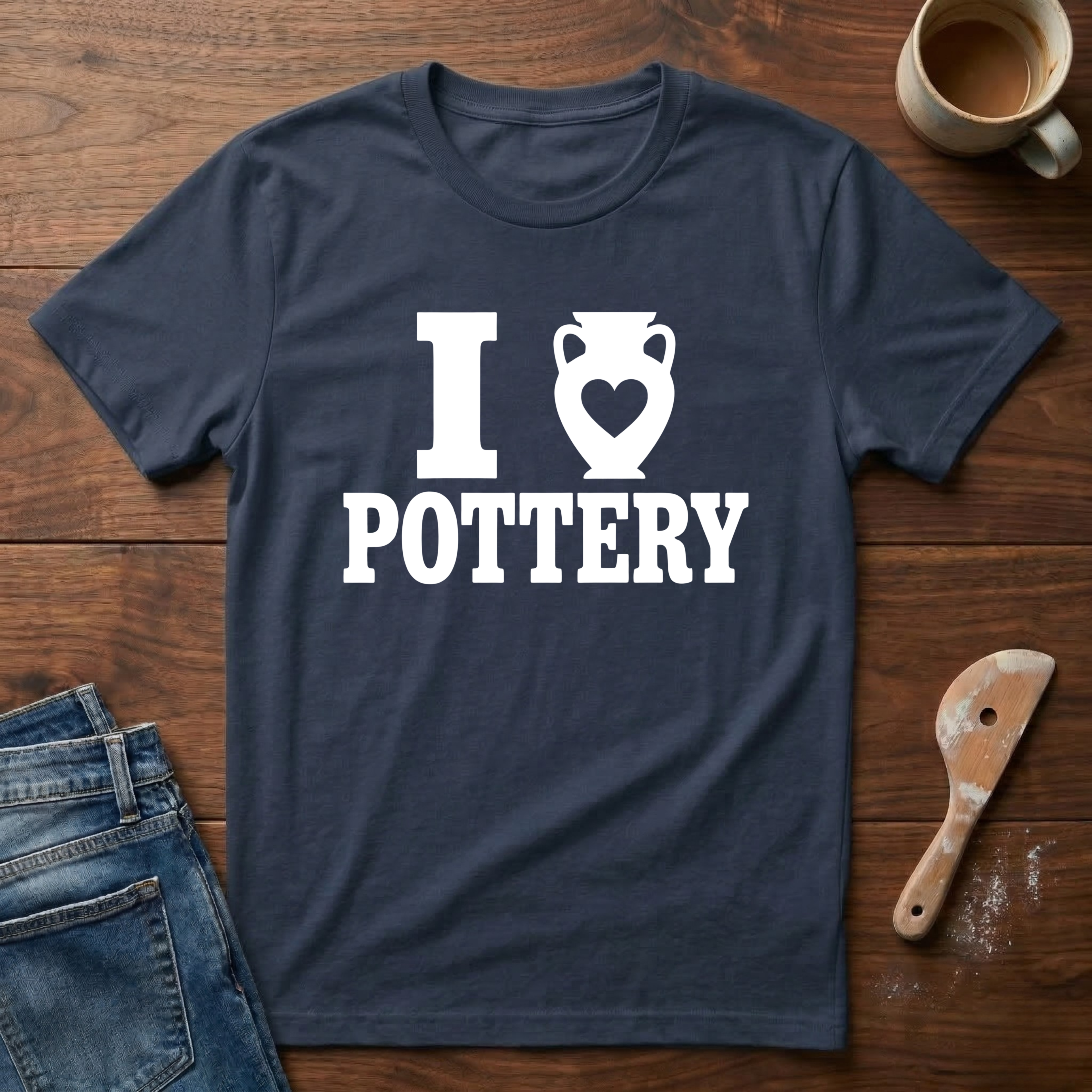 I Heart Pottery (Vase) T-Shirt