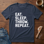Eat. Sleep. Throw. Repeat. T-Shirt