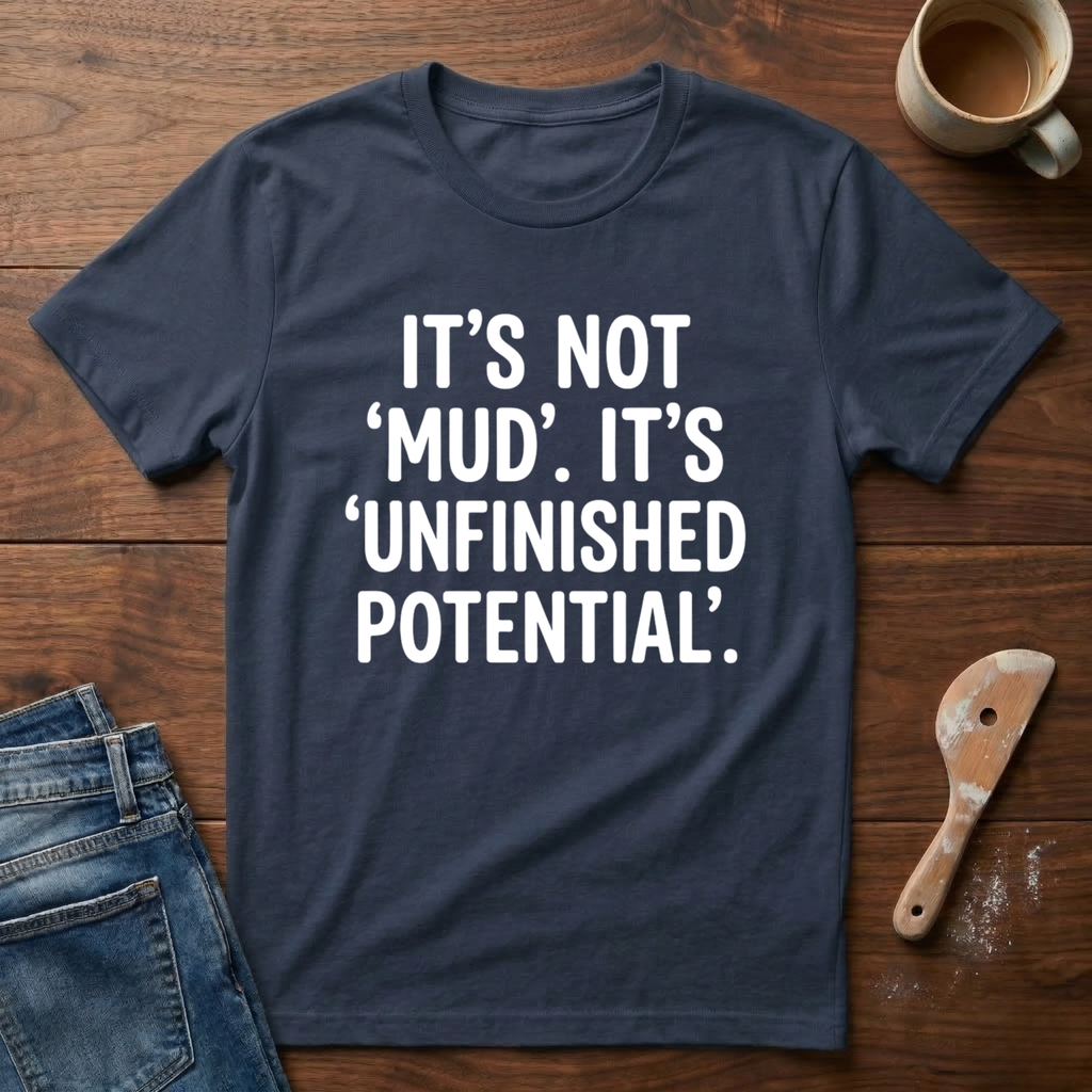 It's Not 'Mud'. It's 'Unfinished Potential' T-Shirt