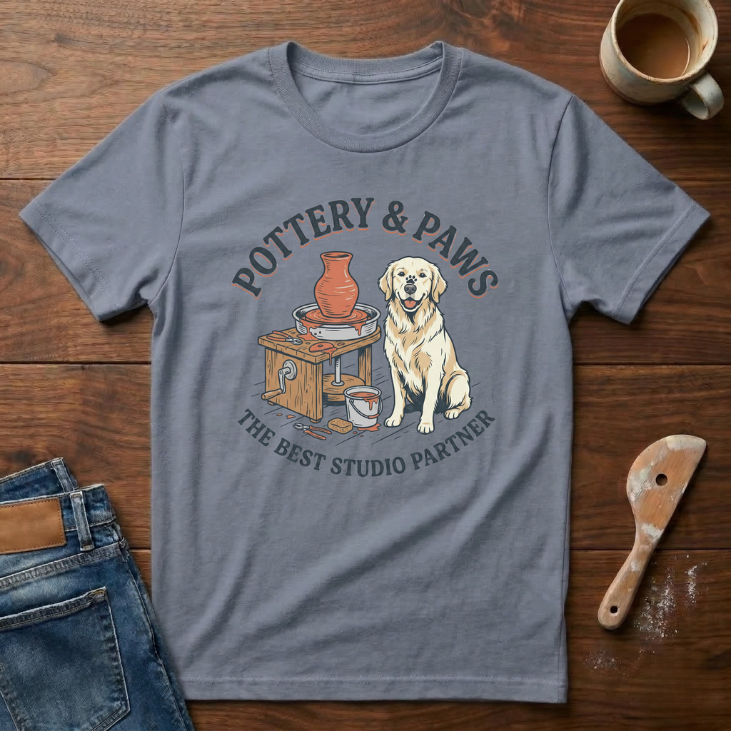 Pottery & Paws T-Shirt