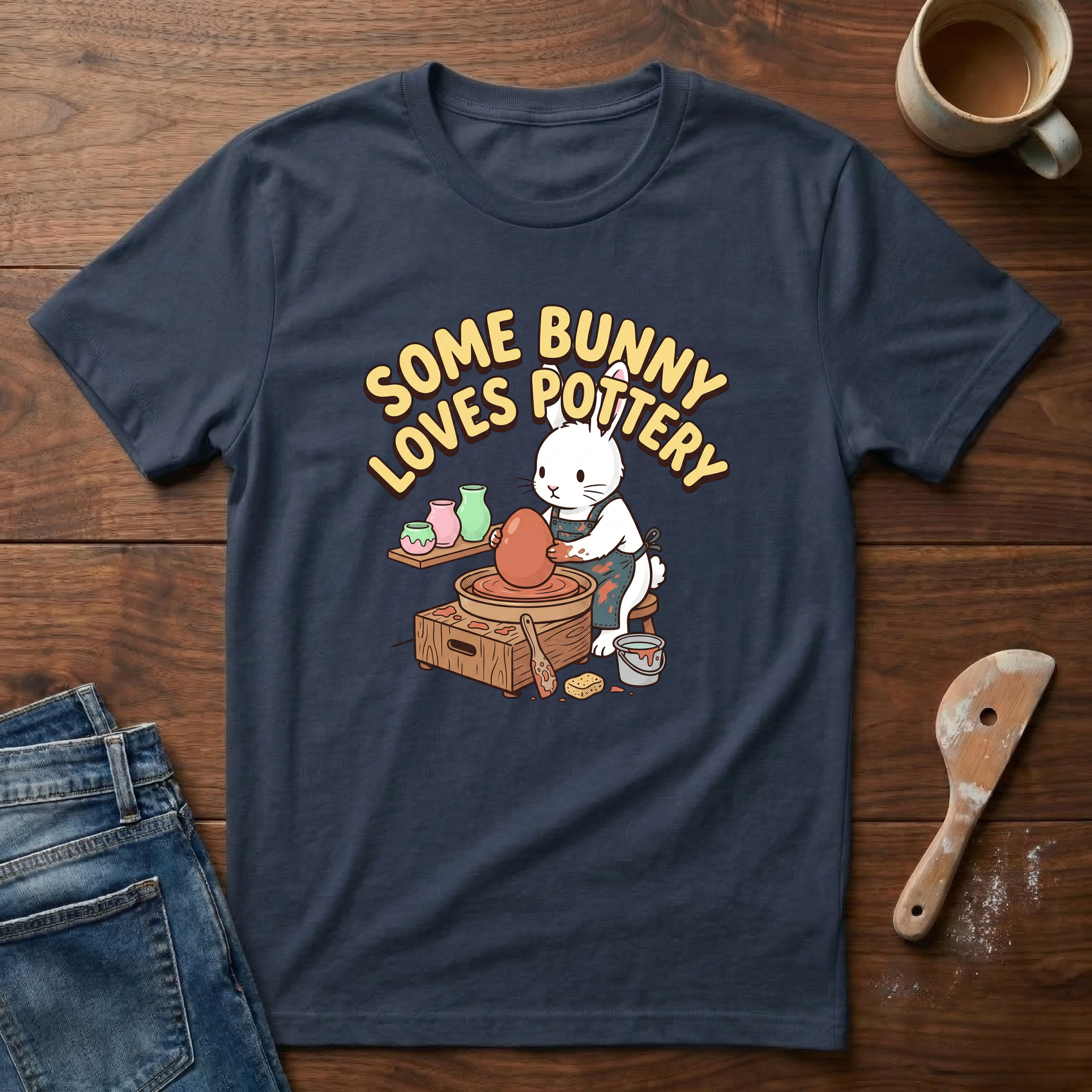 Some Bunny Loves Pottery T-Shirt
