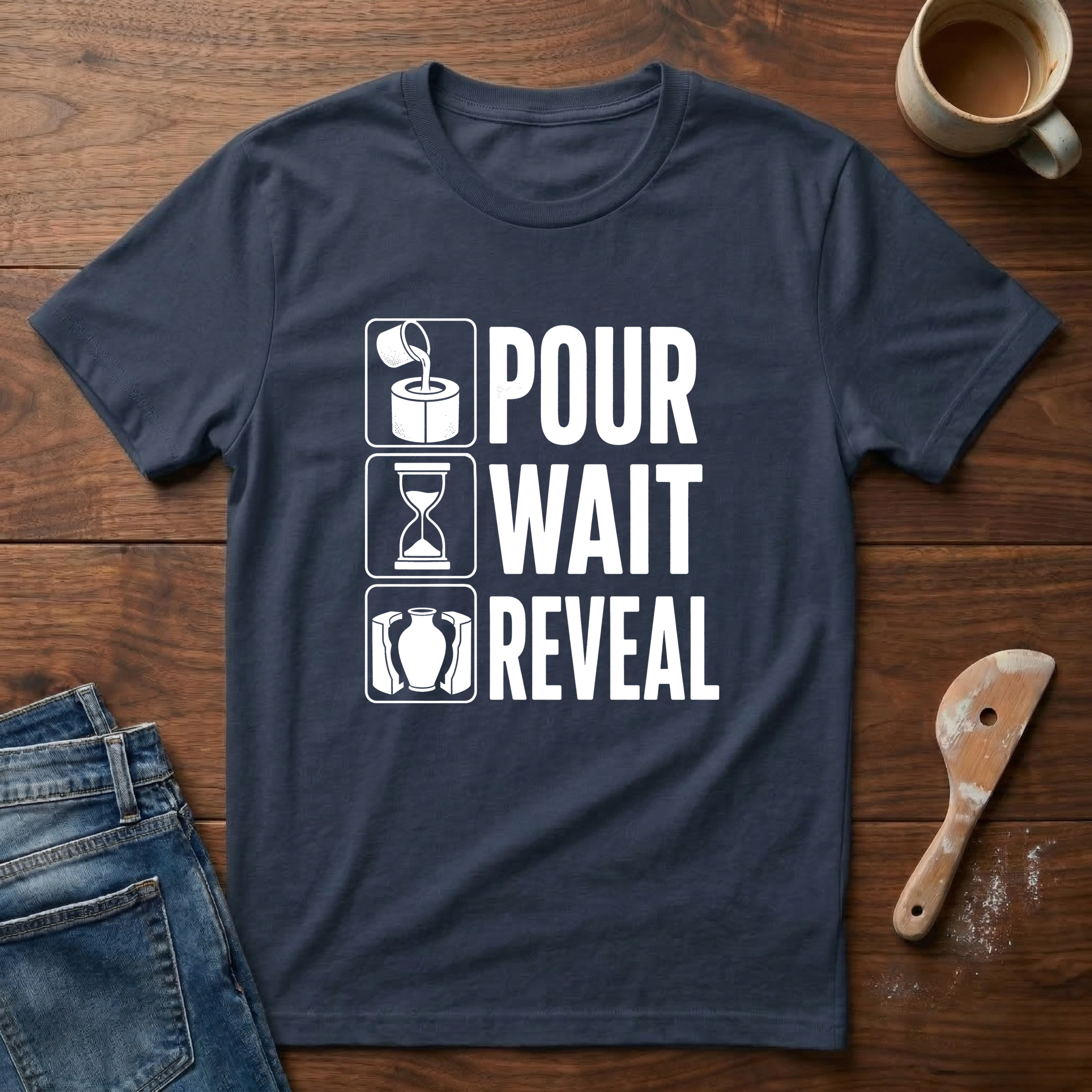 Pour. Wait. Reveal T-Shirt