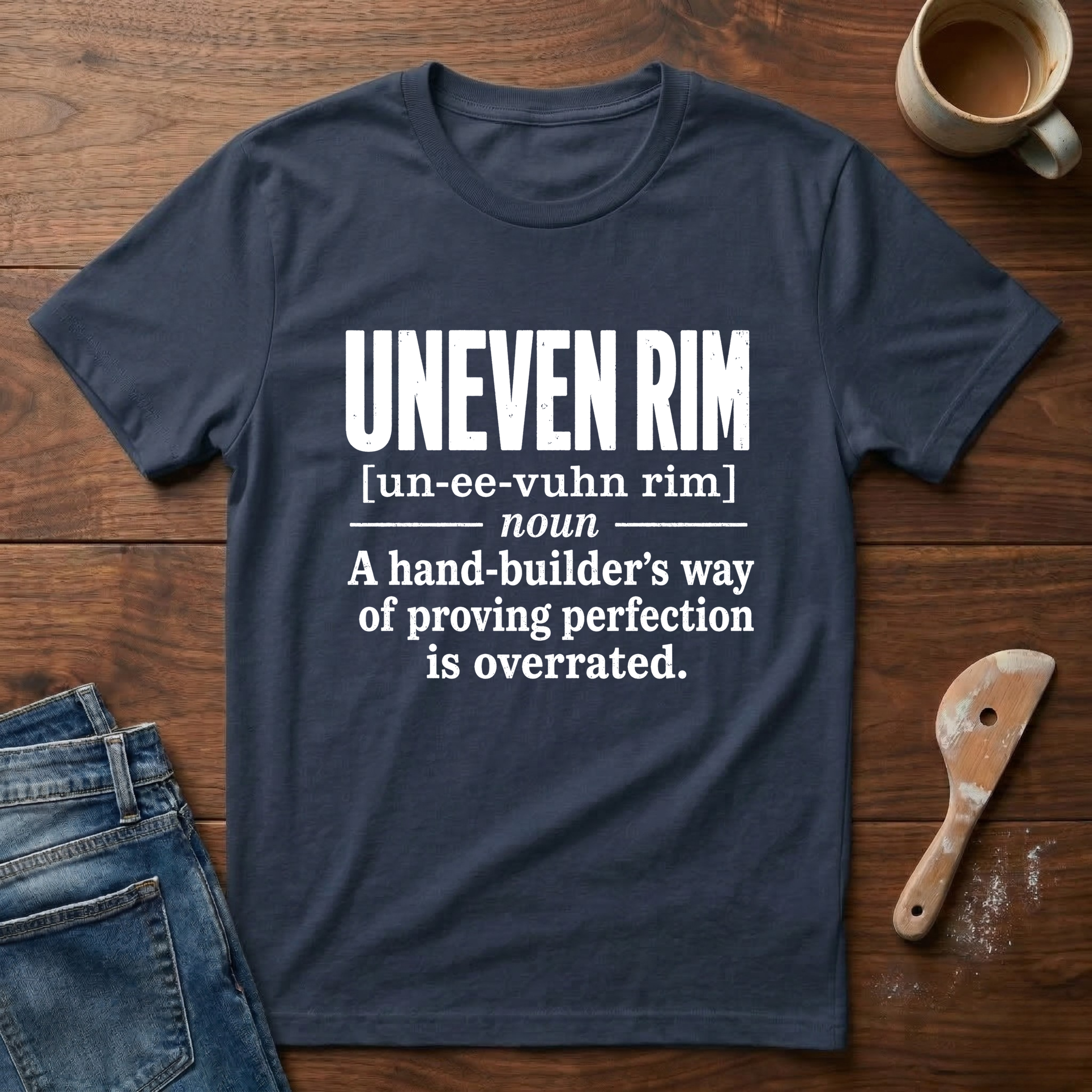 Uneven Rim Definition T-Shirt