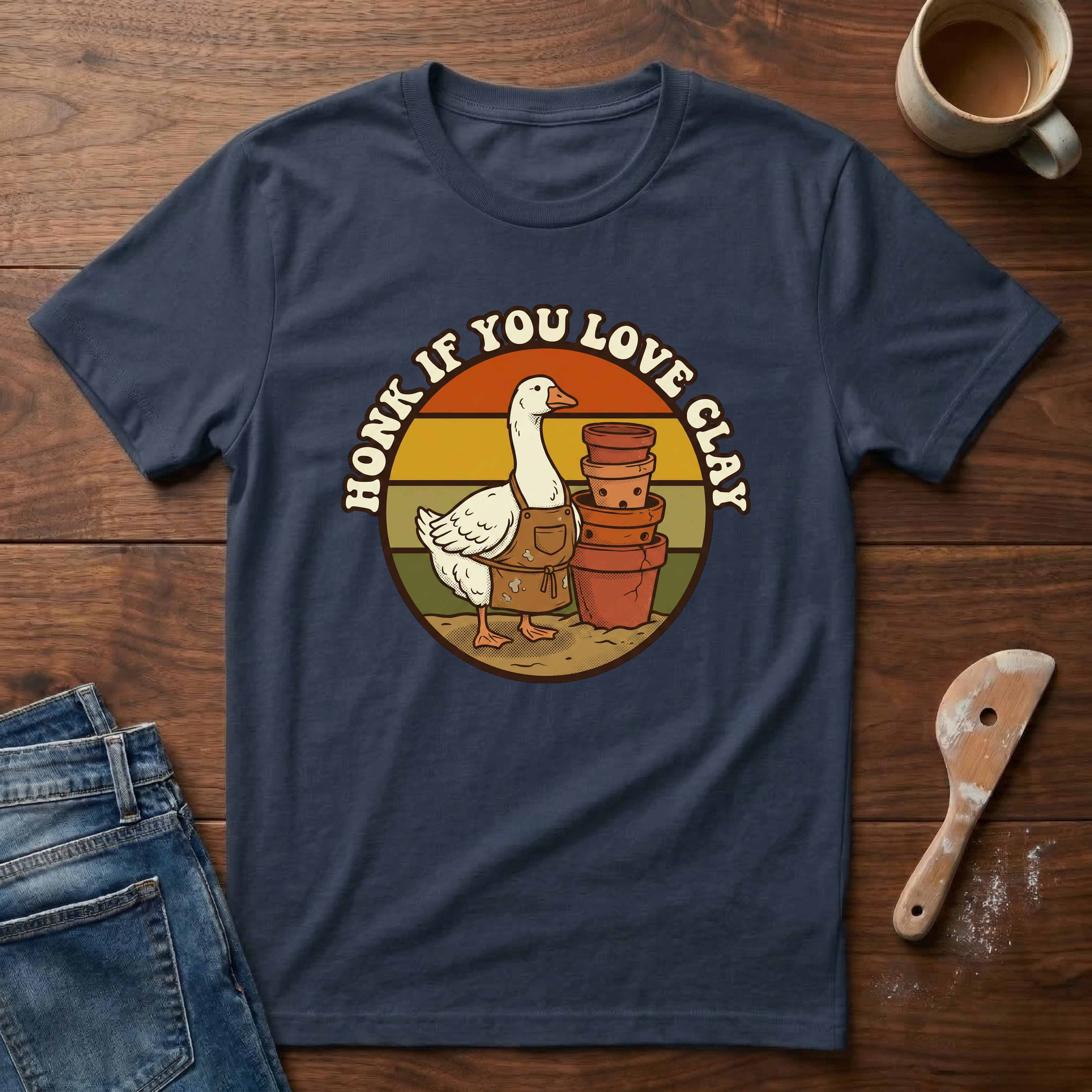 Honk If You Love Clay T-Shirt