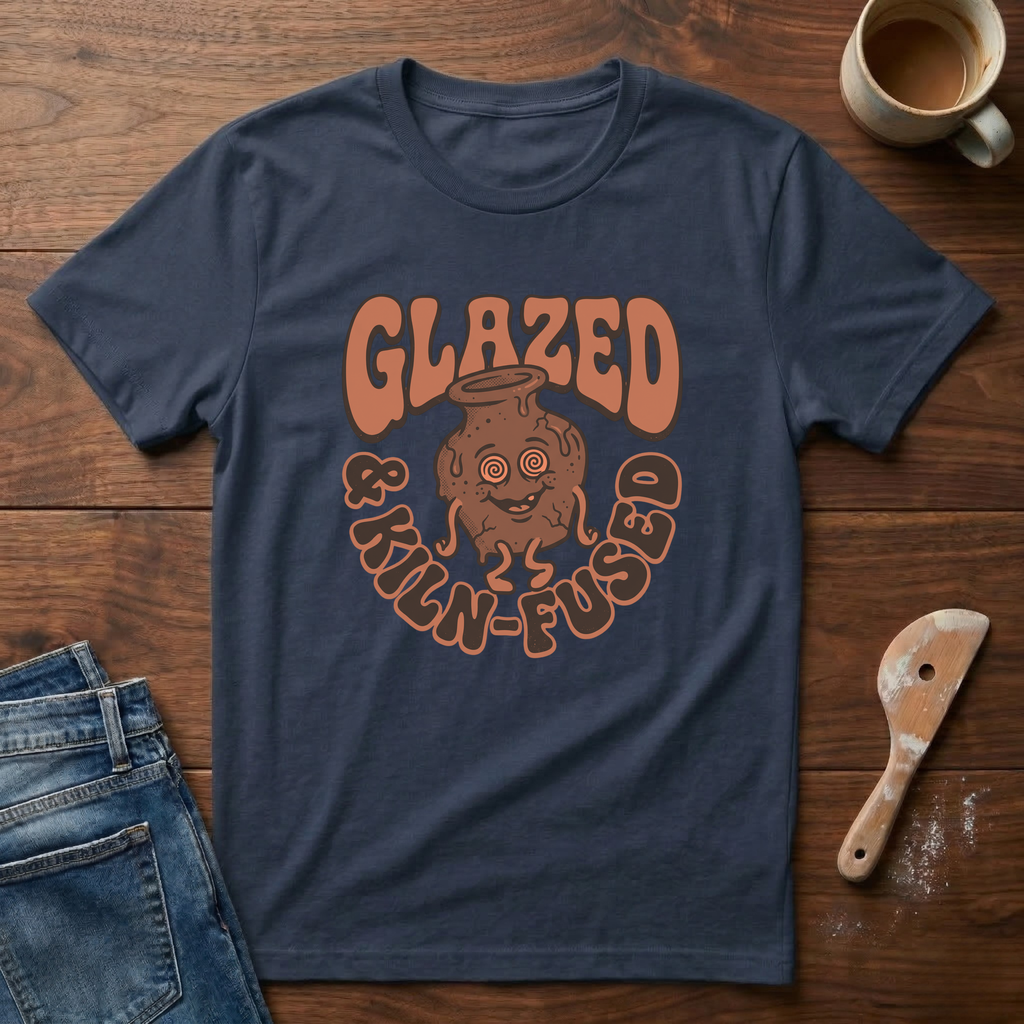 Glazed & Kiln-Fused T-Shirt