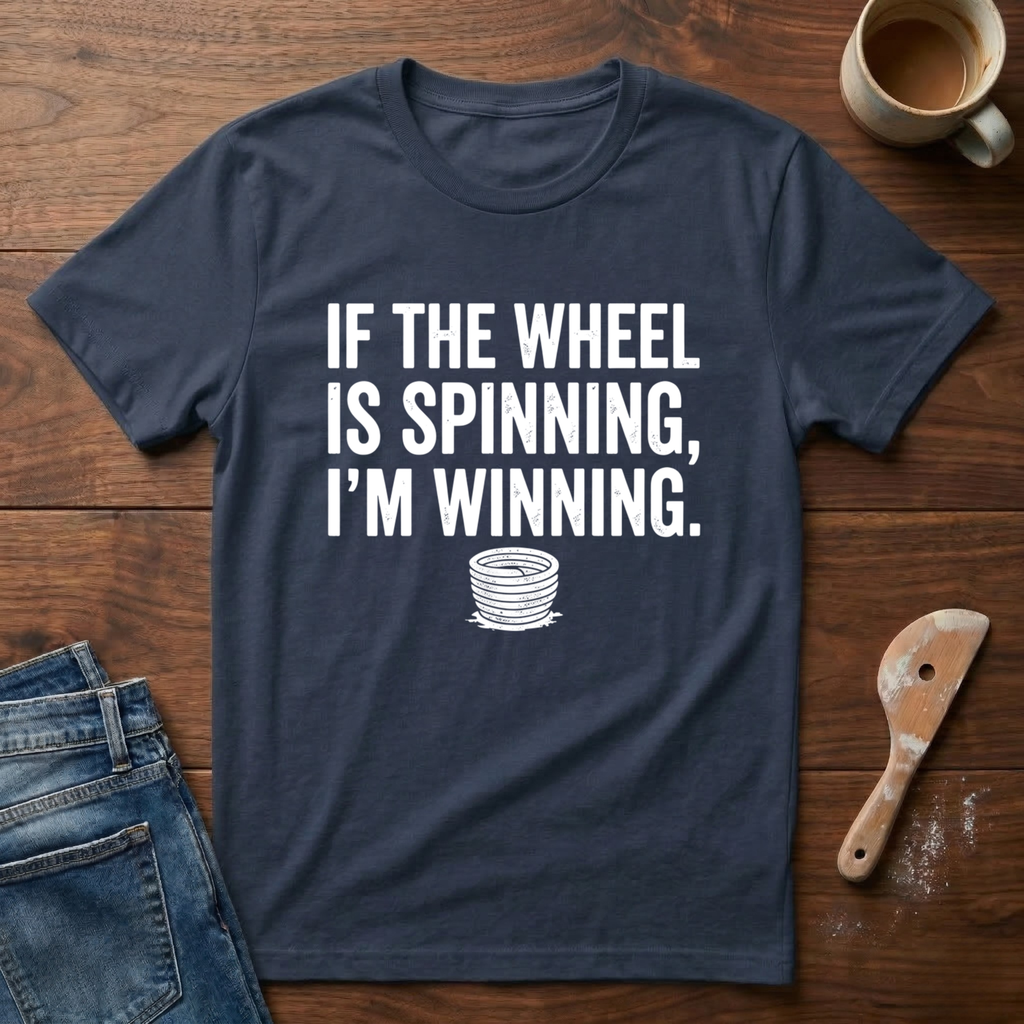 If The Wheel Is Spinning, I'm Winning T-Shirt