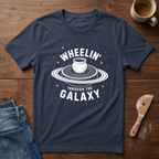 Wheelin' Through The Galaxy T-Shirt