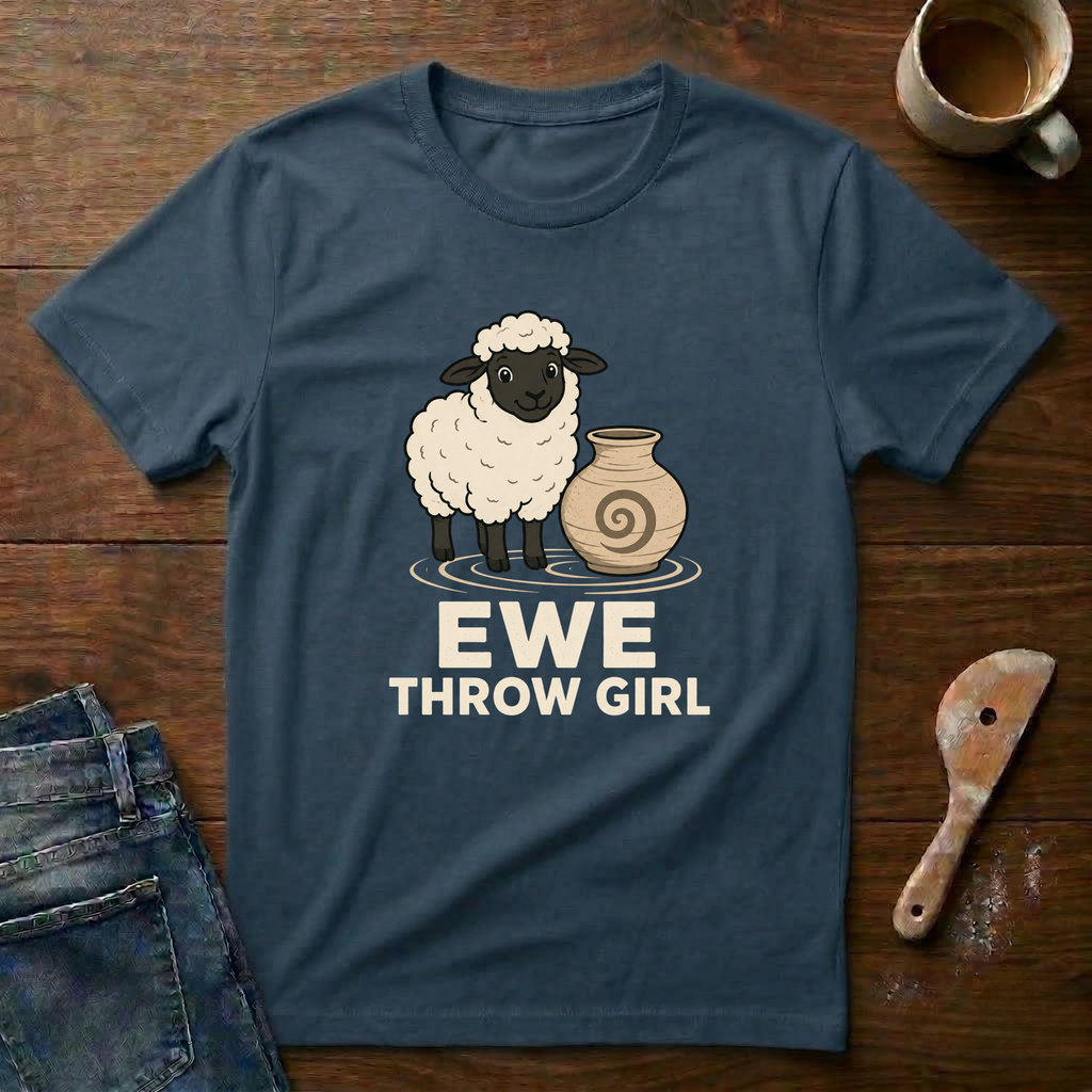 Ewe Throw Girl T-Shirt