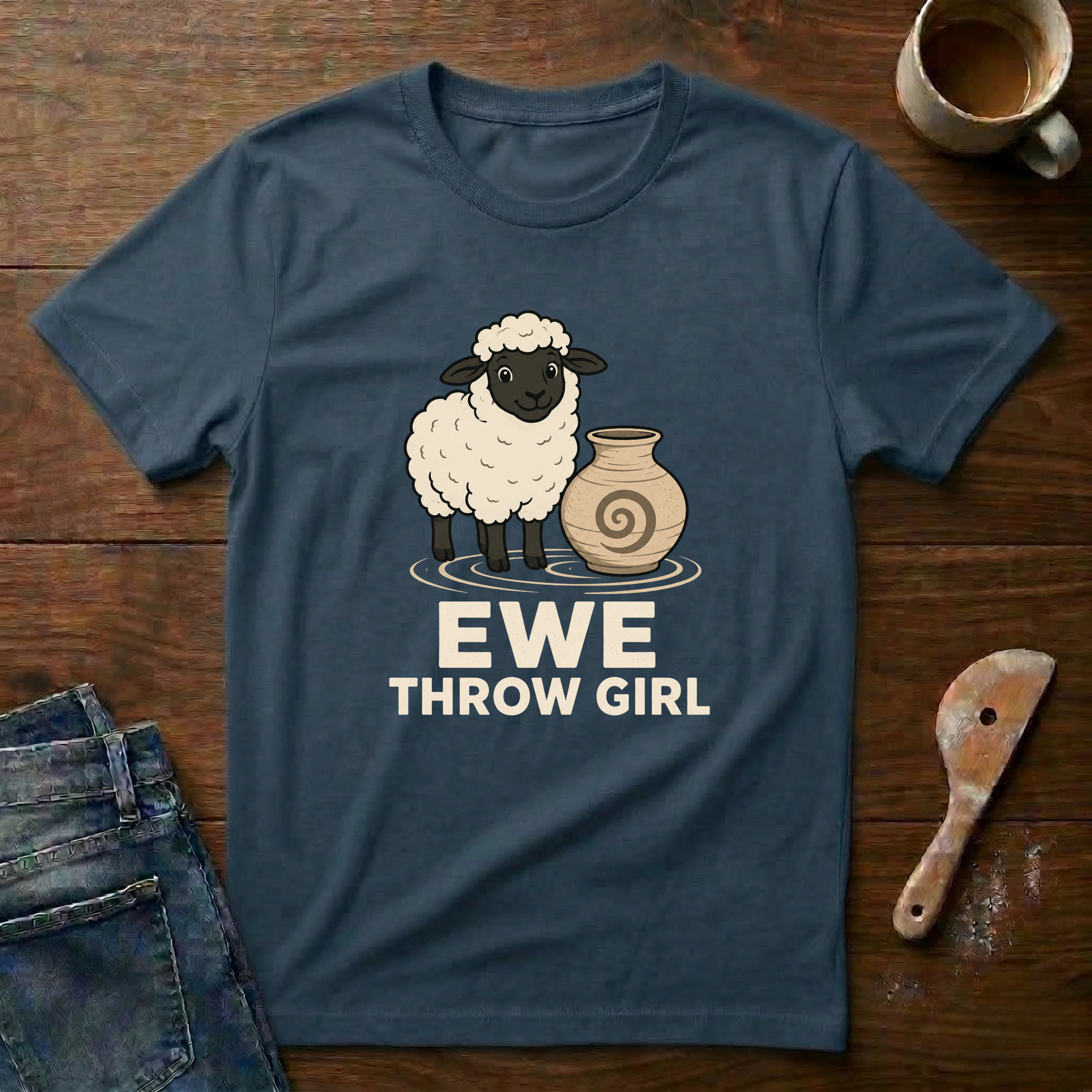 Ewe Throw Girl T-Shirt