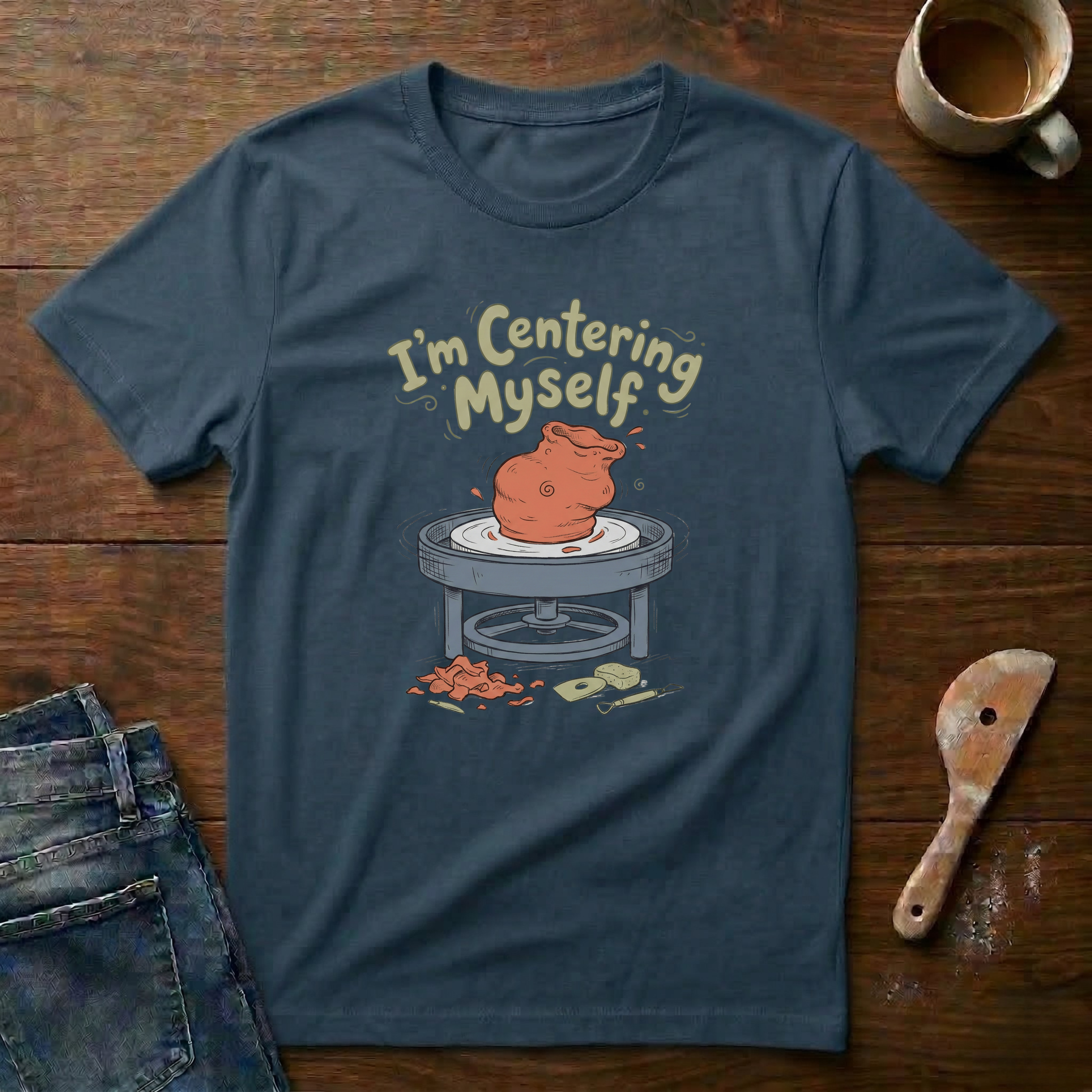 I'm Centering Myself T-Shirt