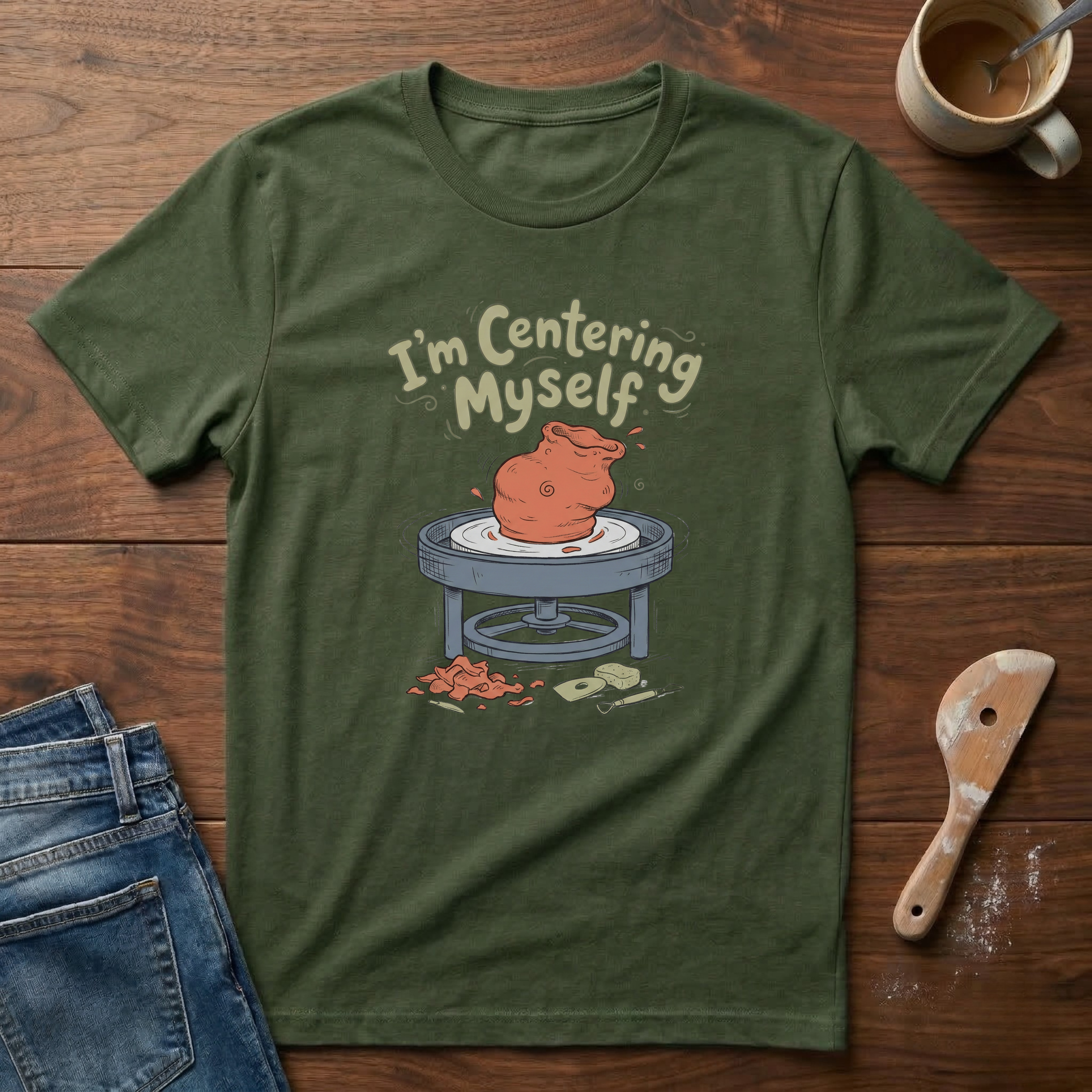 I'm Centering Myself T-Shirt