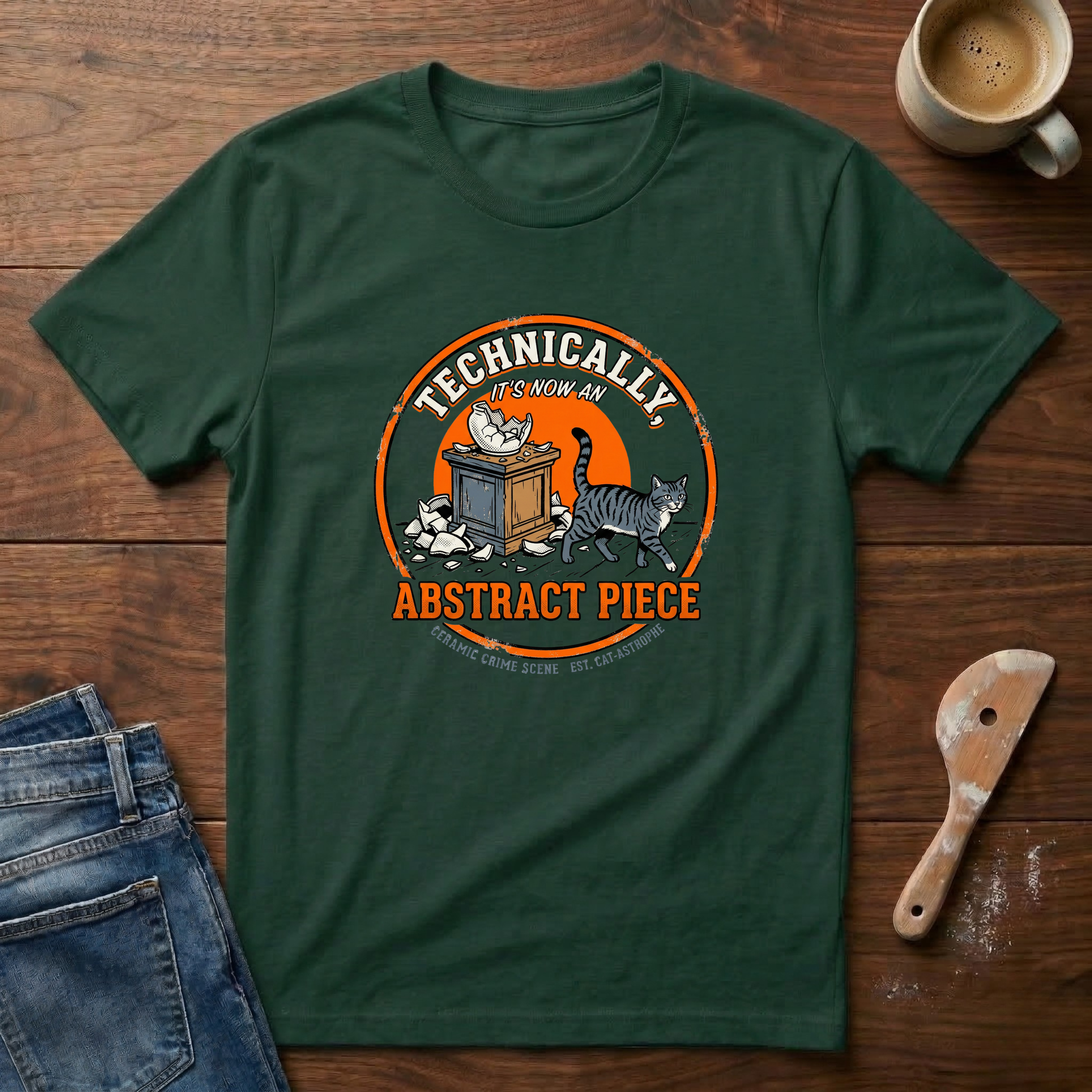 Technically An Abstract Piece T-Shirt