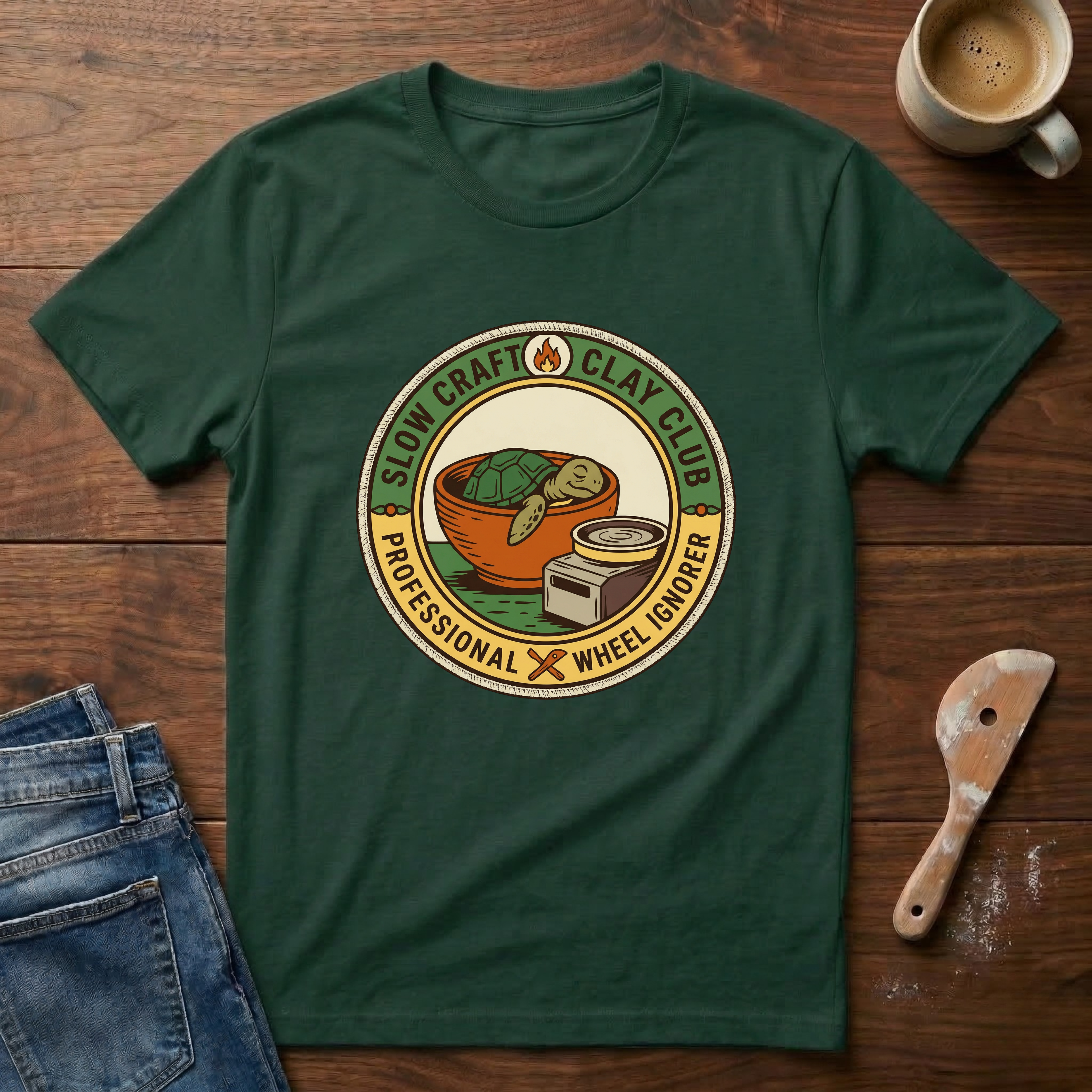 Slow Craft Clay Club T-Shirt