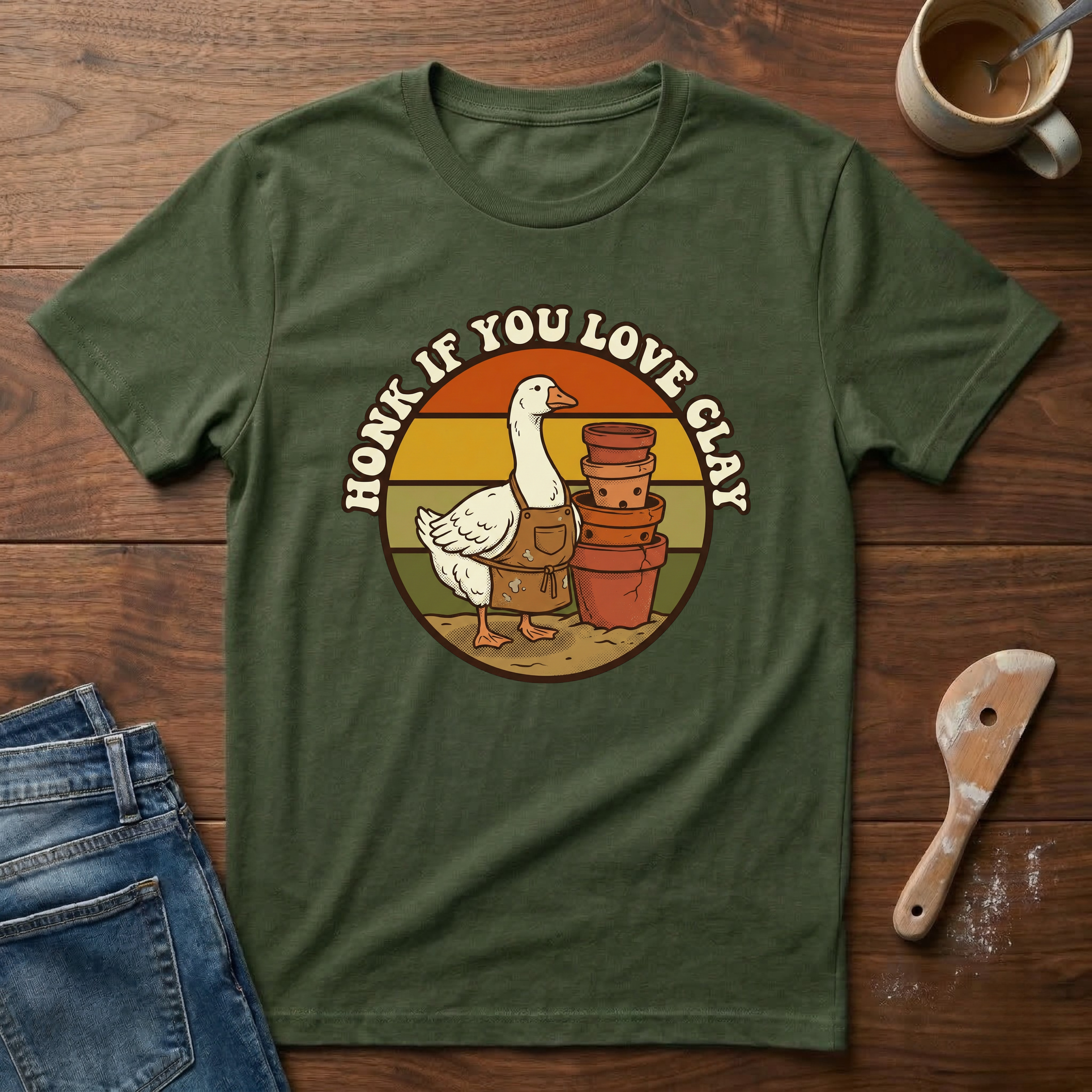 Honk If You Love Clay T-Shirt