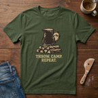Throw. Camp. Repeat T-Shirt