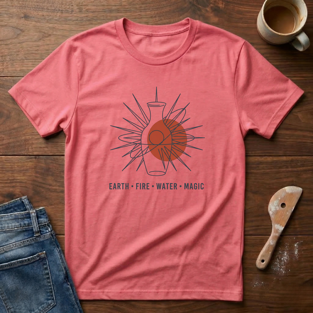 Earth Fire Water Magic T-Shirt