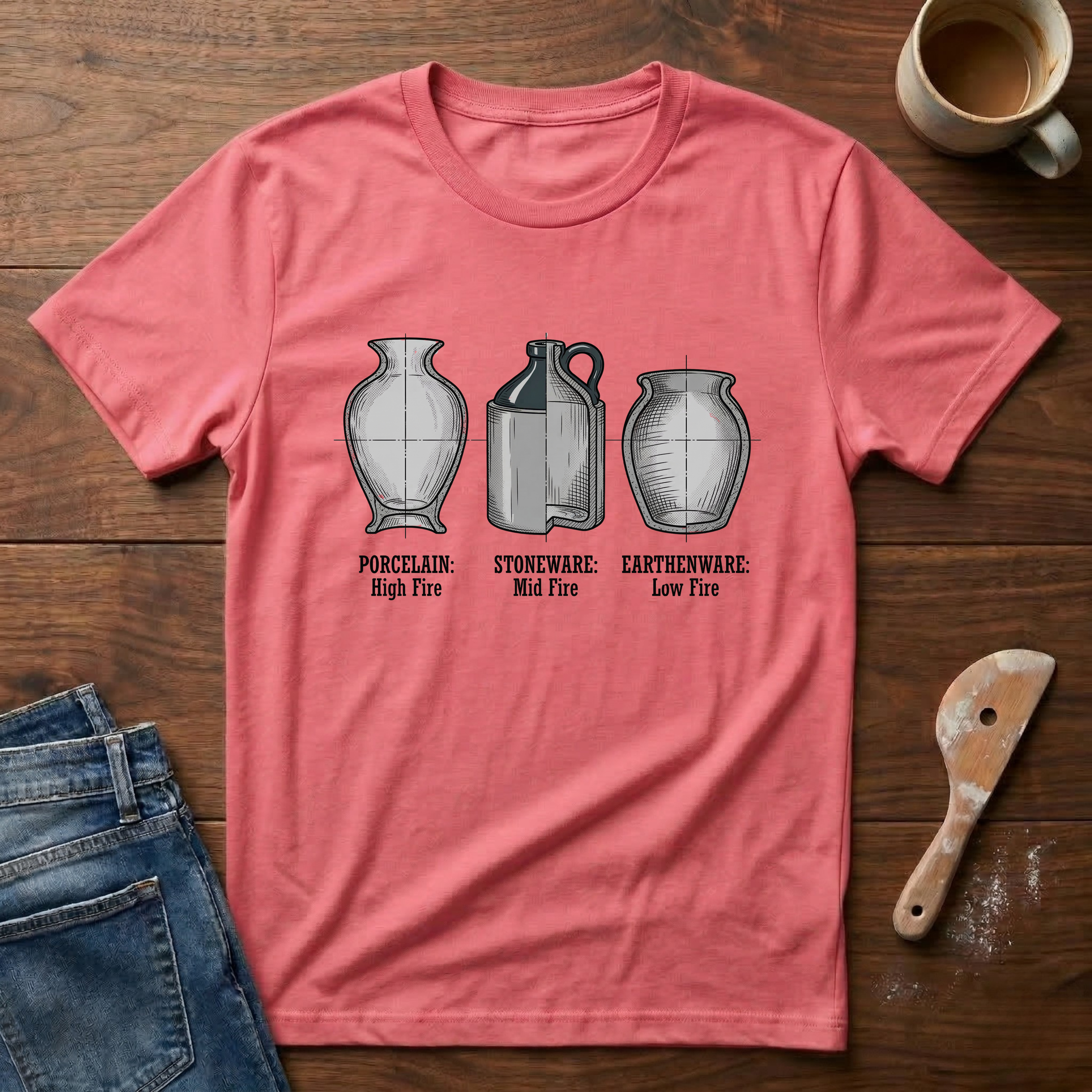 Porcelain, Stoneware, Earthenware T-Shirt