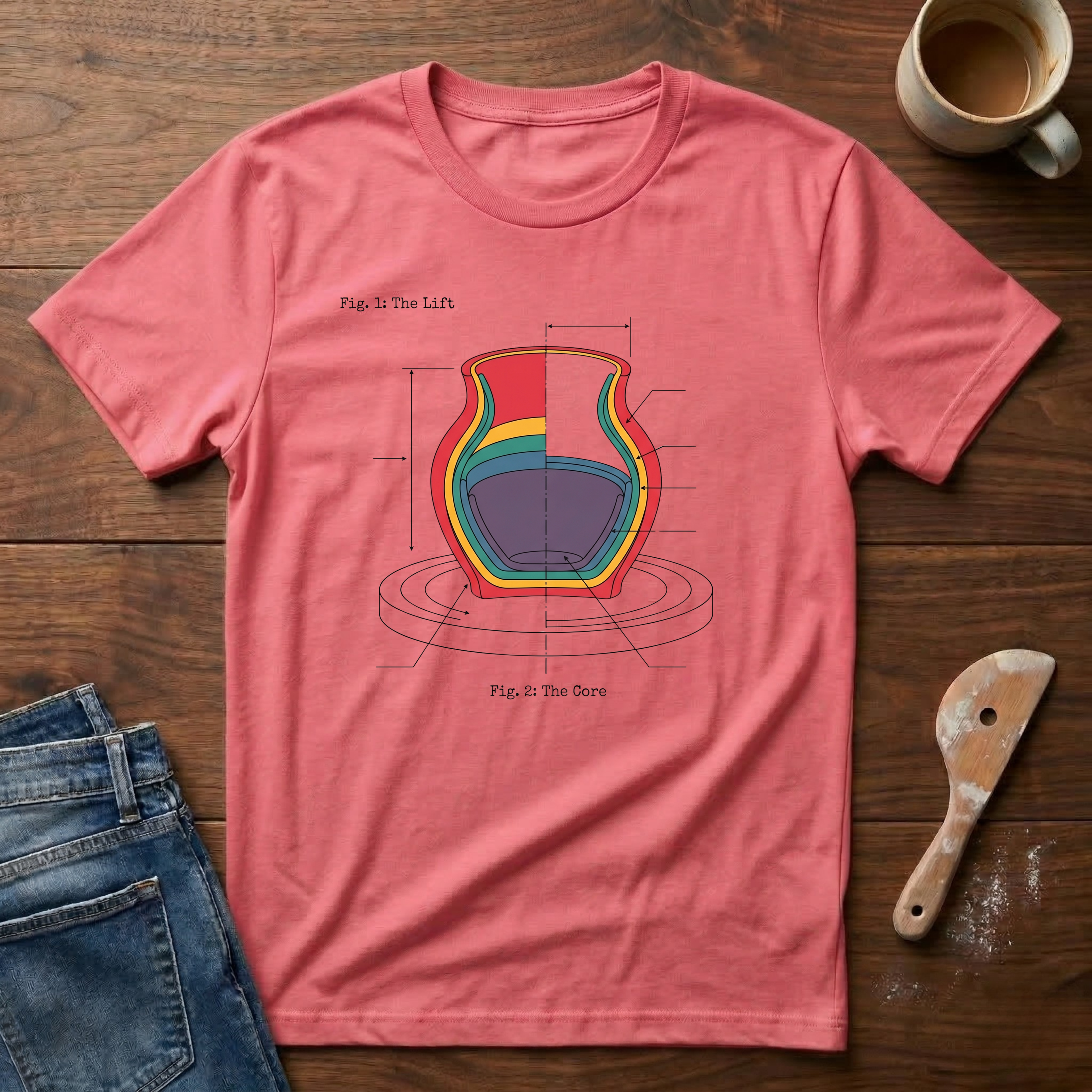 Pottery Anatomy T-Shirt