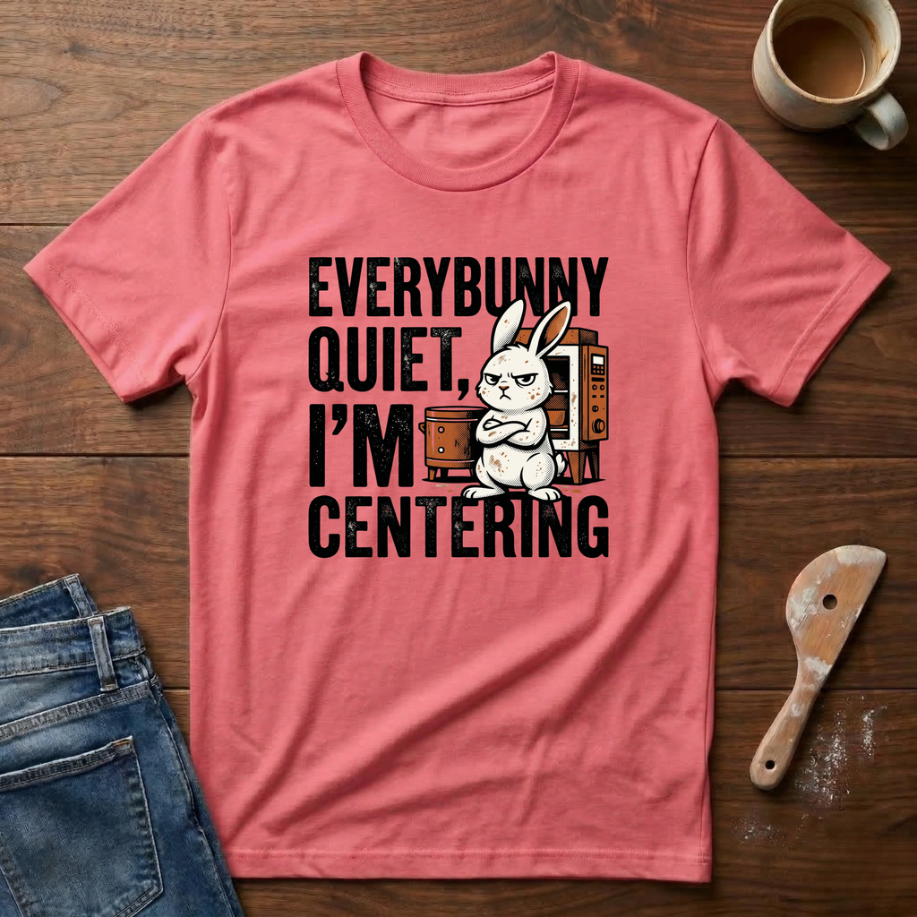 Everybunny Quiet. I'm Centering  T-Shirt