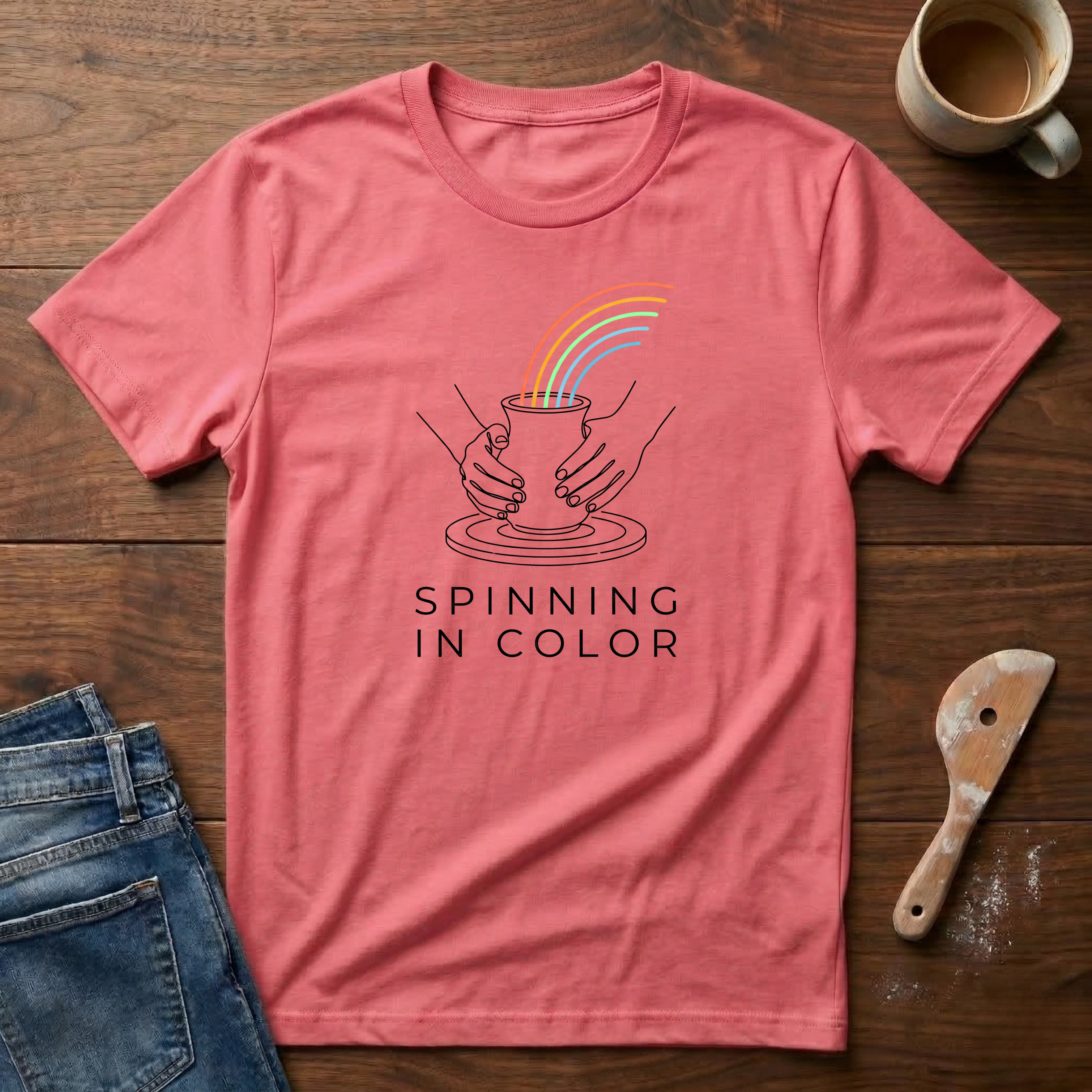 Spinning In Color T-Shirt