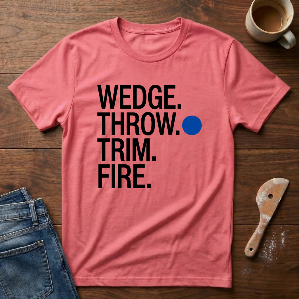 Wedge. Throw. Trim. Fire. T-Shirt