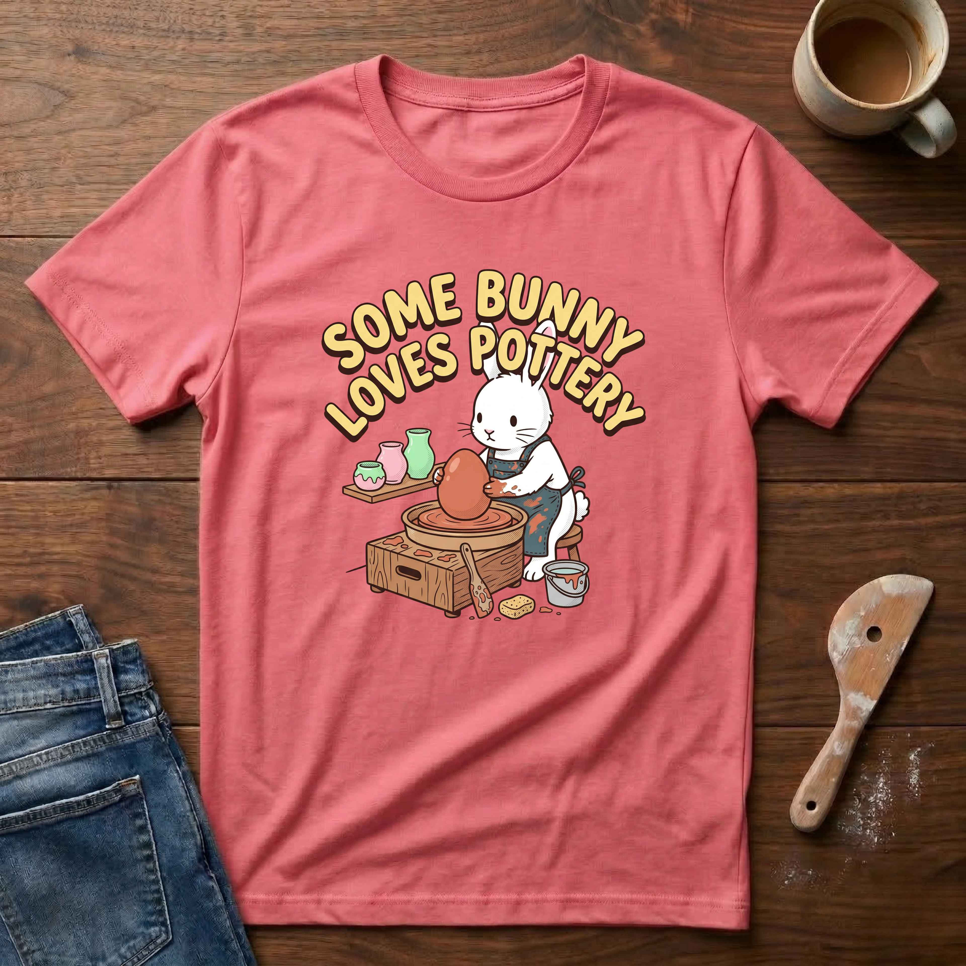 Some Bunny Loves Pottery T-Shirt