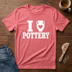 I Heart Pottery (Vase) T-Shirt