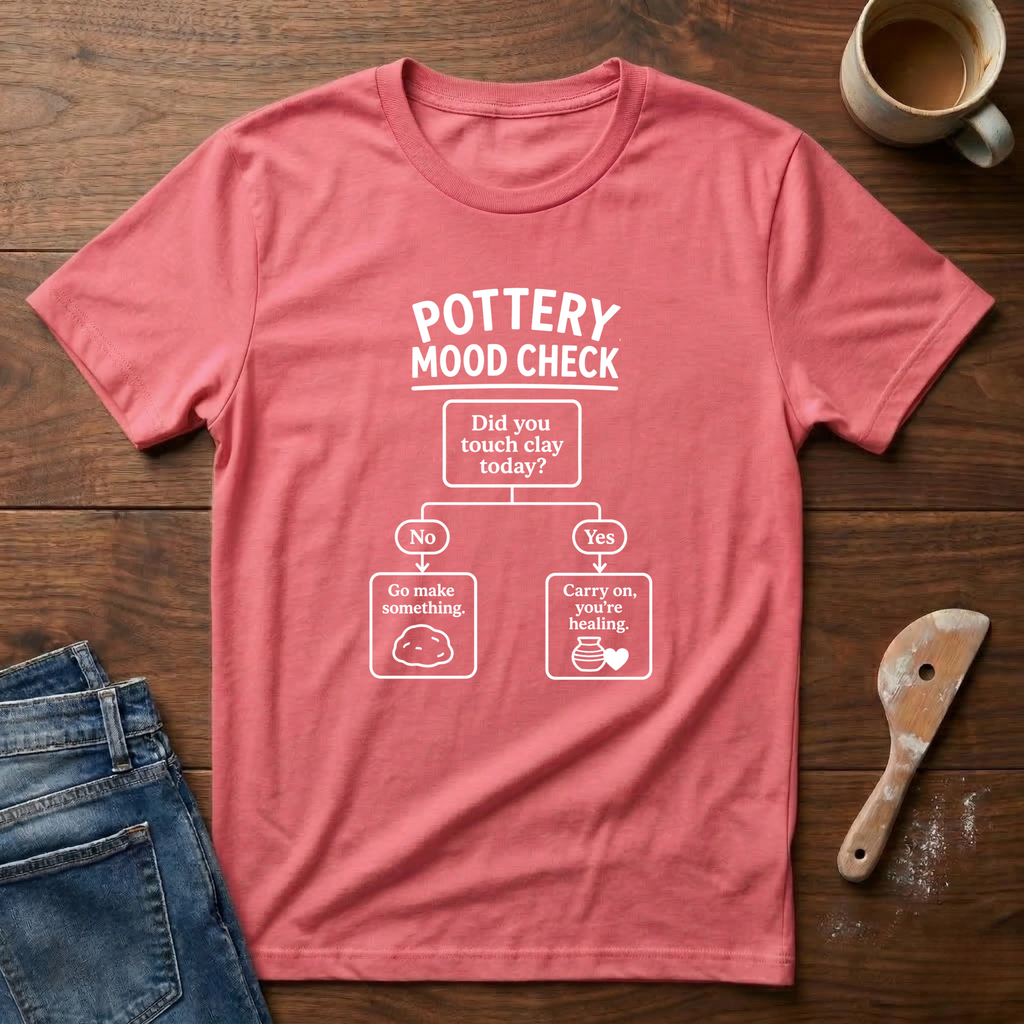 Pottery Mood Check T-Shirt