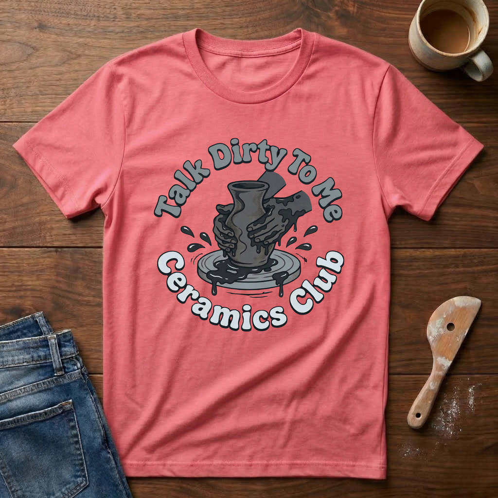 Talk Dirty To Me Ceramics Club T-Shirt