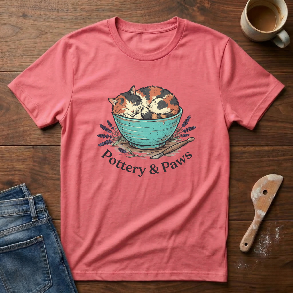 Pottery & Paws T-Shirt