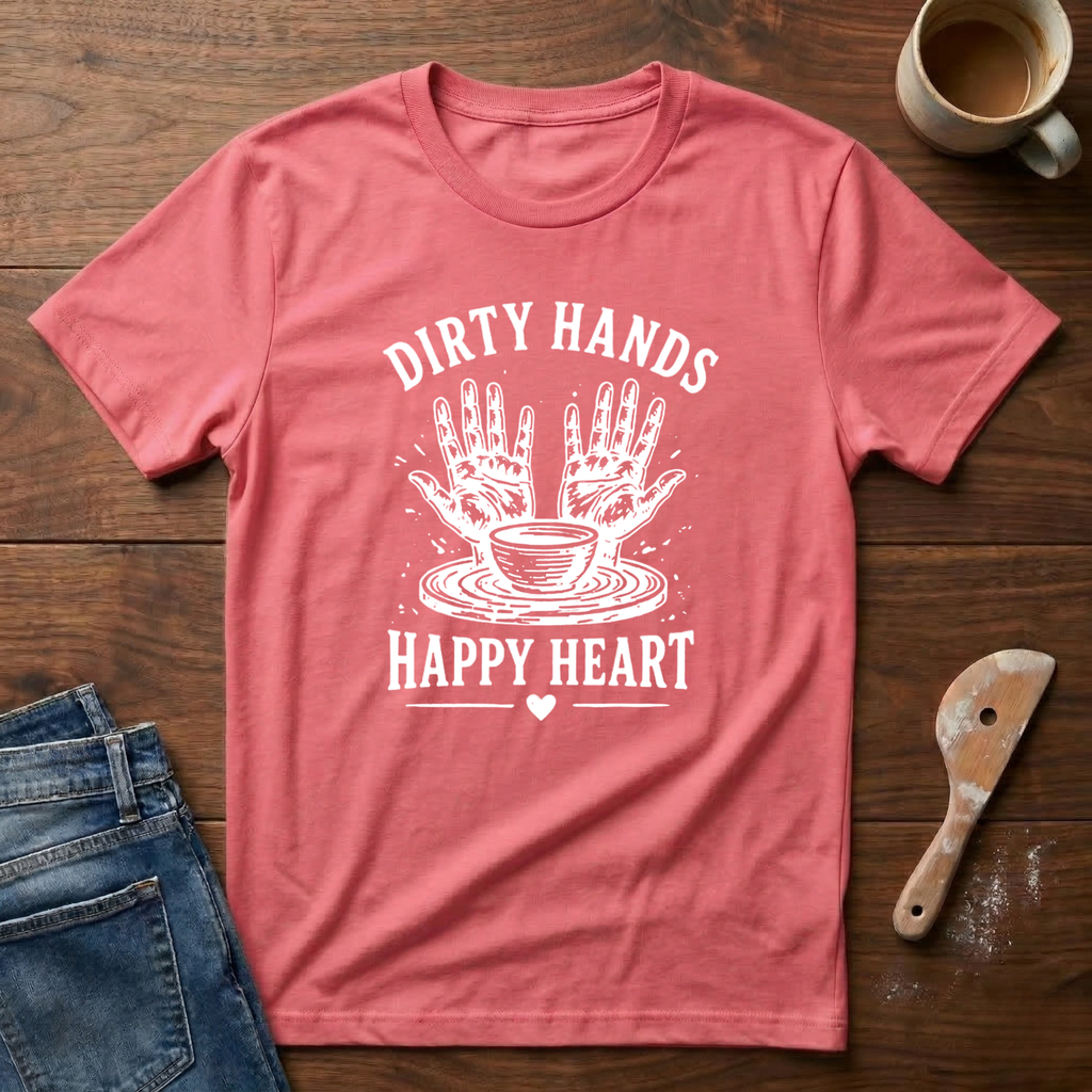 Dirty Hands Happy Heart T-Shirt