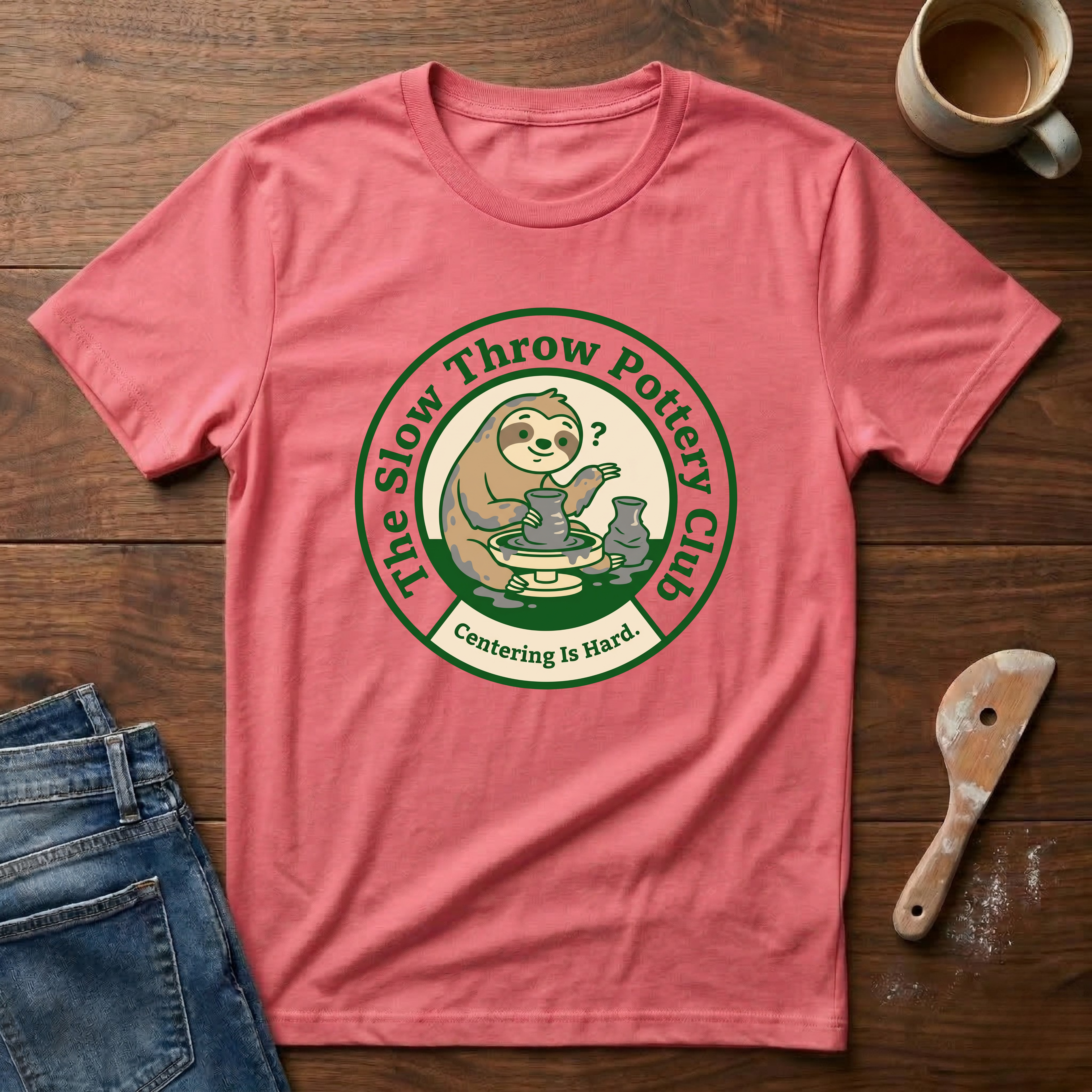 The Throw Slow Pottery Club T-Shirt