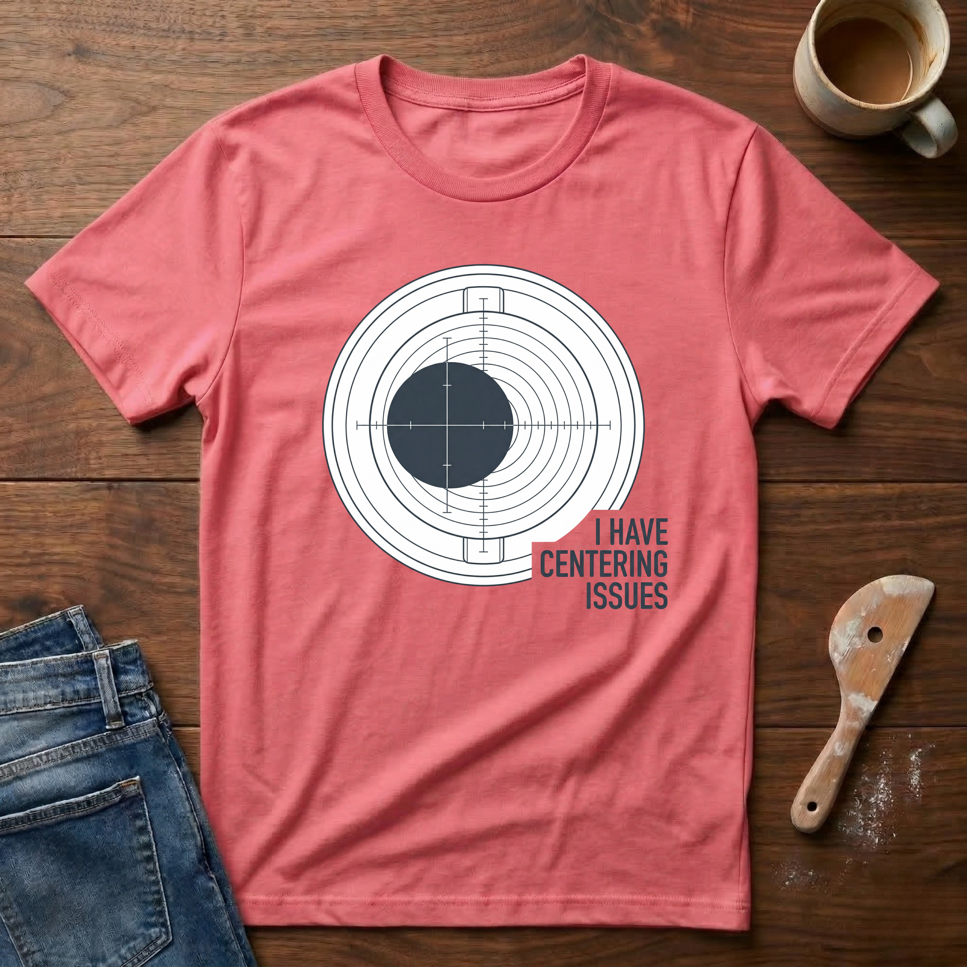 I Have Centering Issues T-Shirt