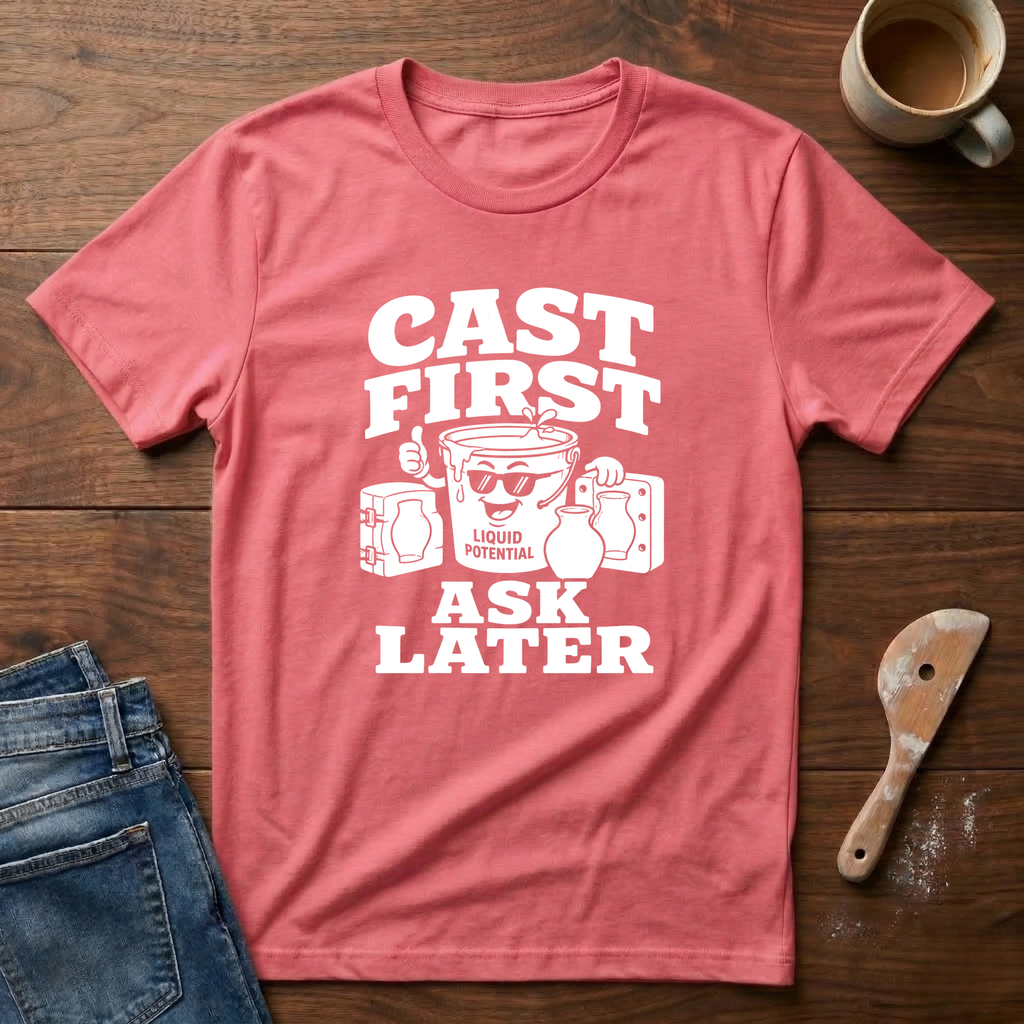Cast First Ask Later T-Shirt