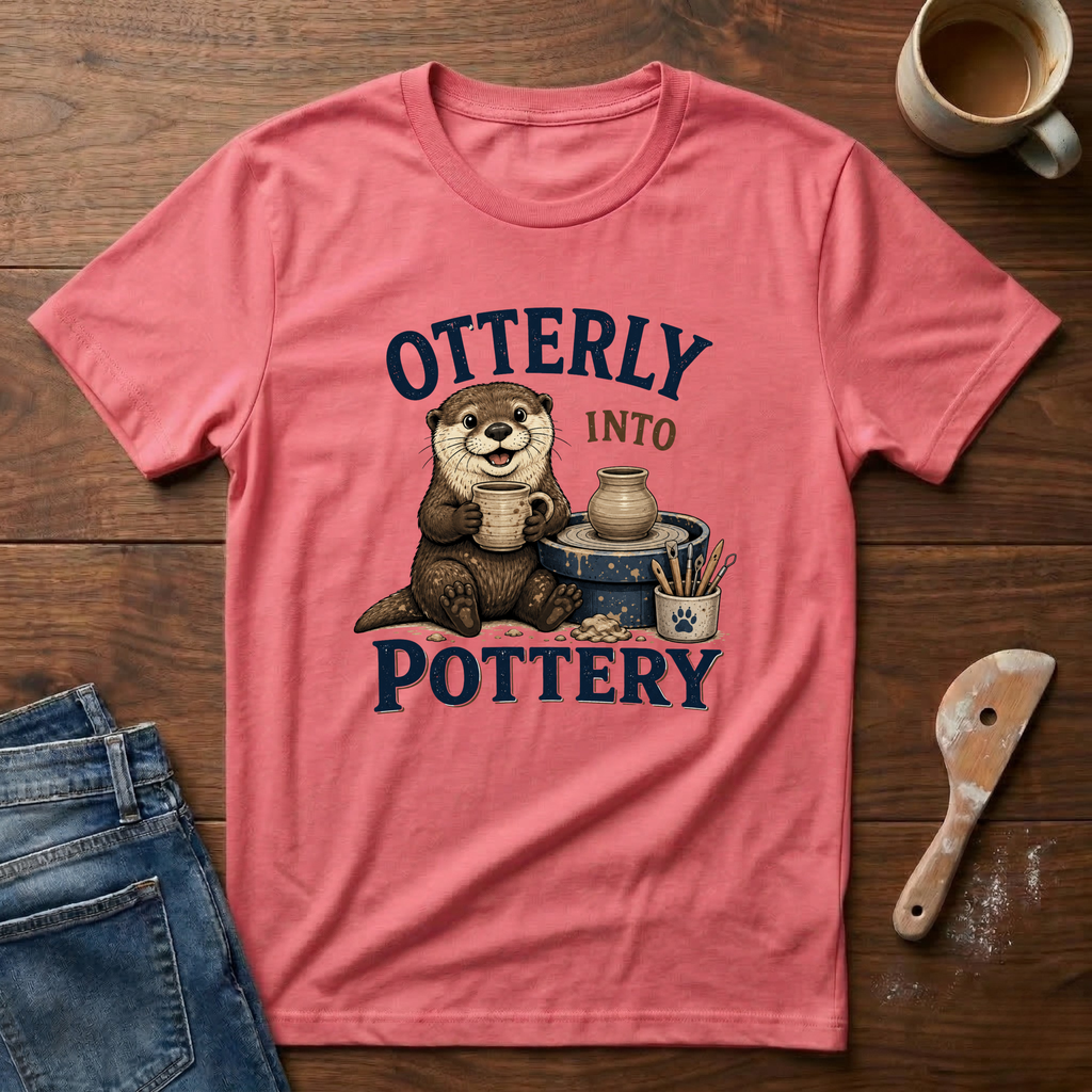 Otterly Into Pottery T-Shirt