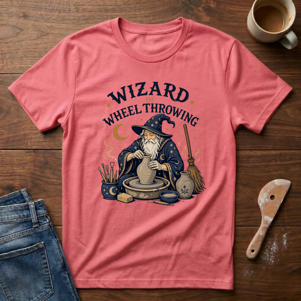 Wizard Of Wheel Throwing T-Shirt