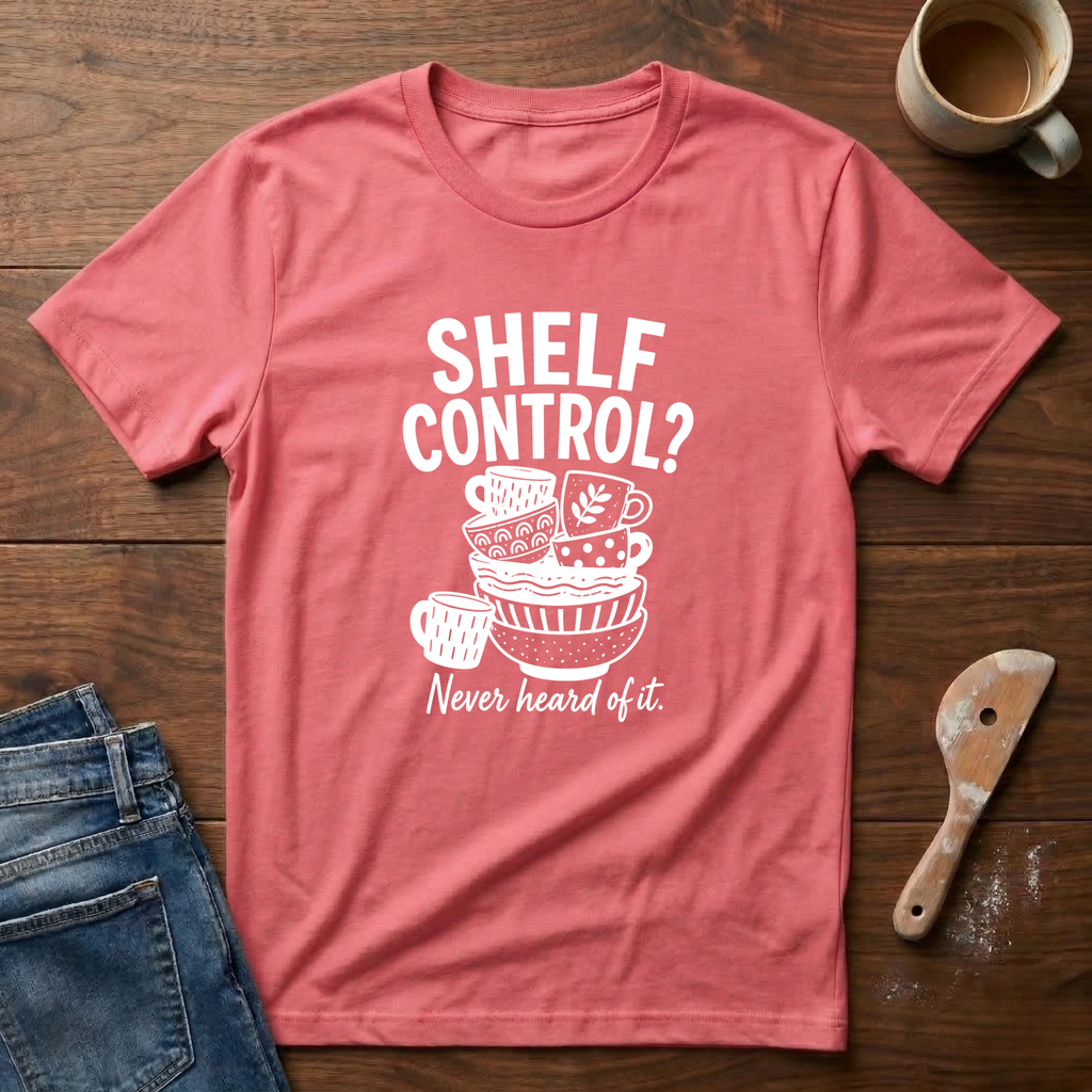 Shelf Control? Never Heard Of It T-Shirt