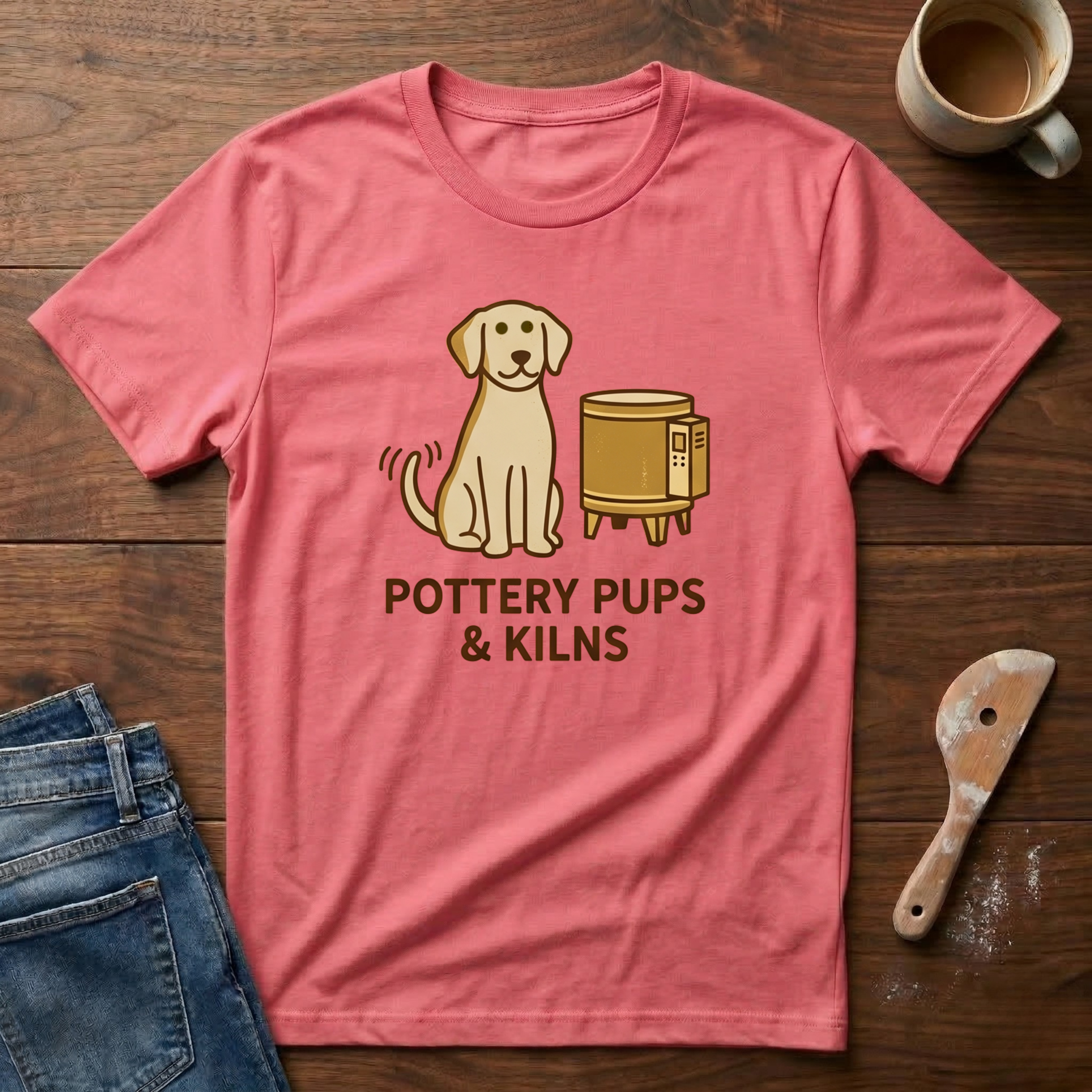 Pottery Pups & Kilns T-Shirt