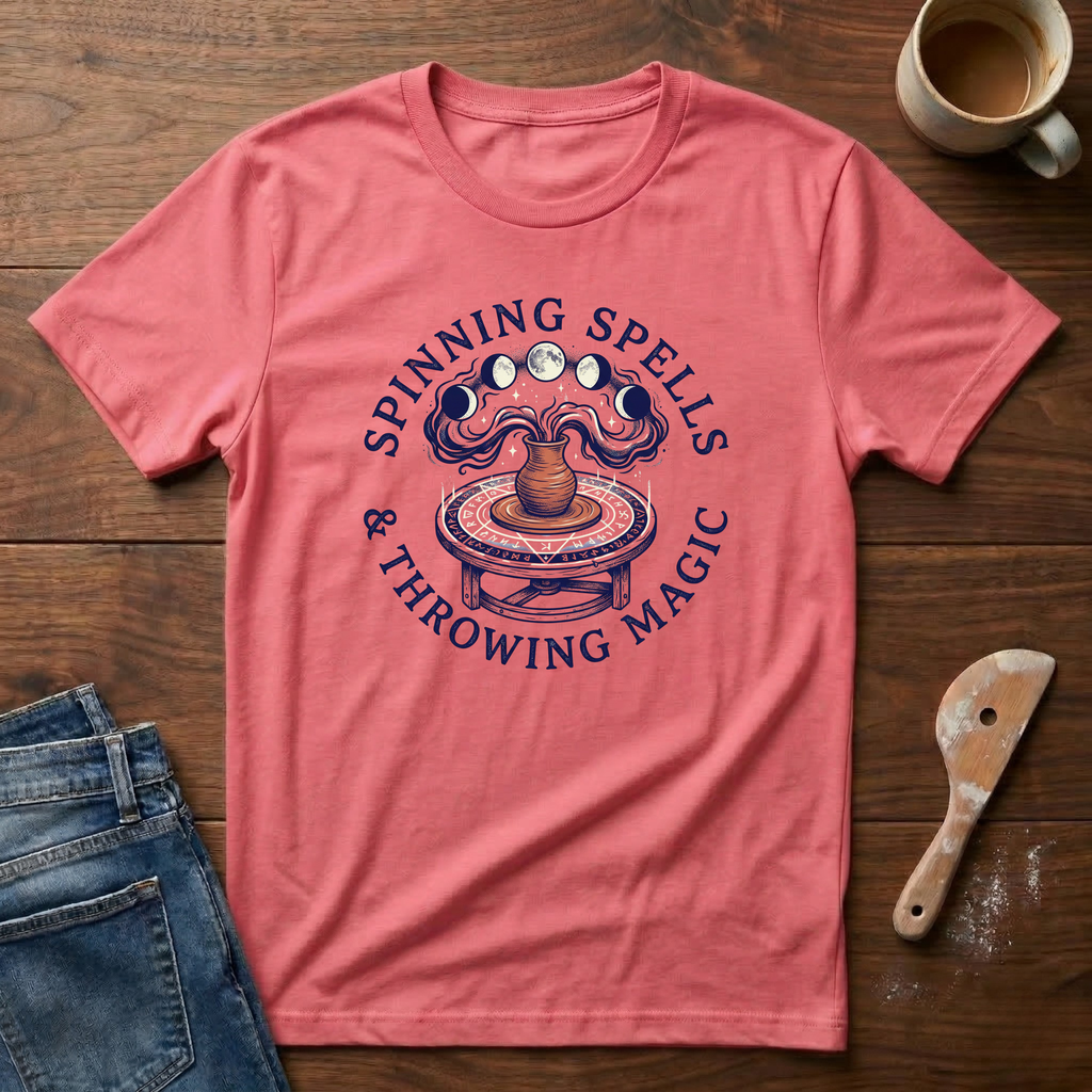 Spinning Spells & Throwing Magic T-Shirt