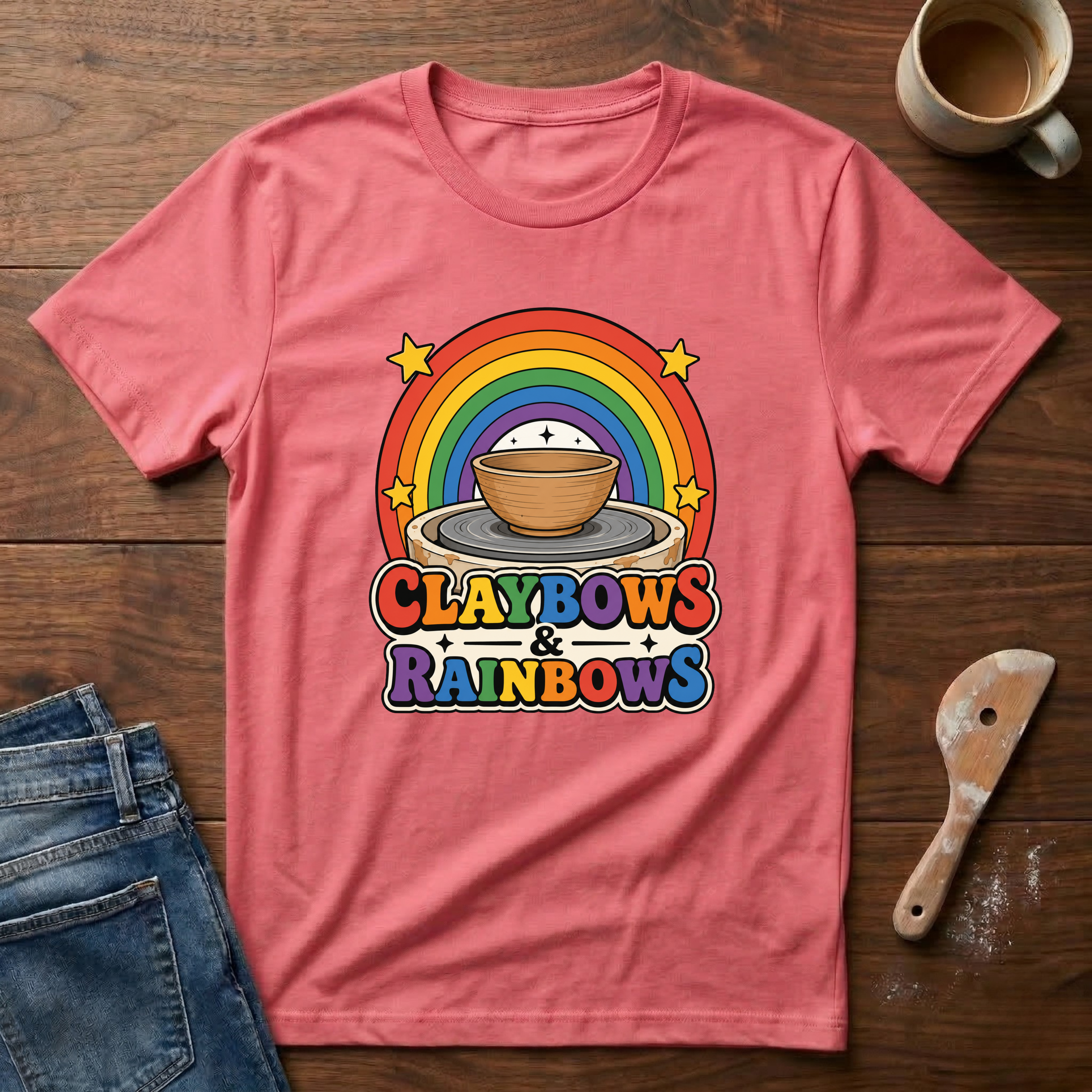 Claybows & RainbowsT-Shirt