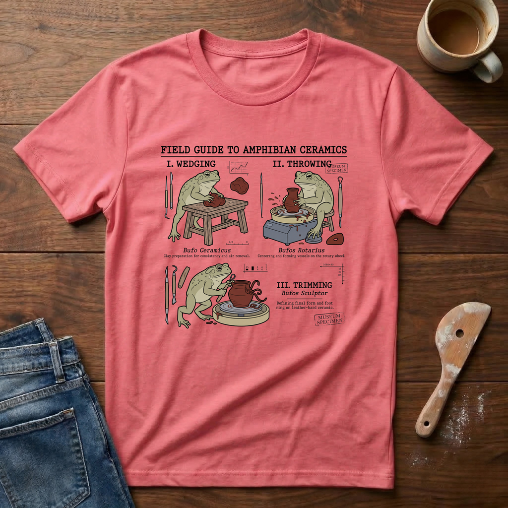 Field Guide To Amphibian Ceramics T-Shirt