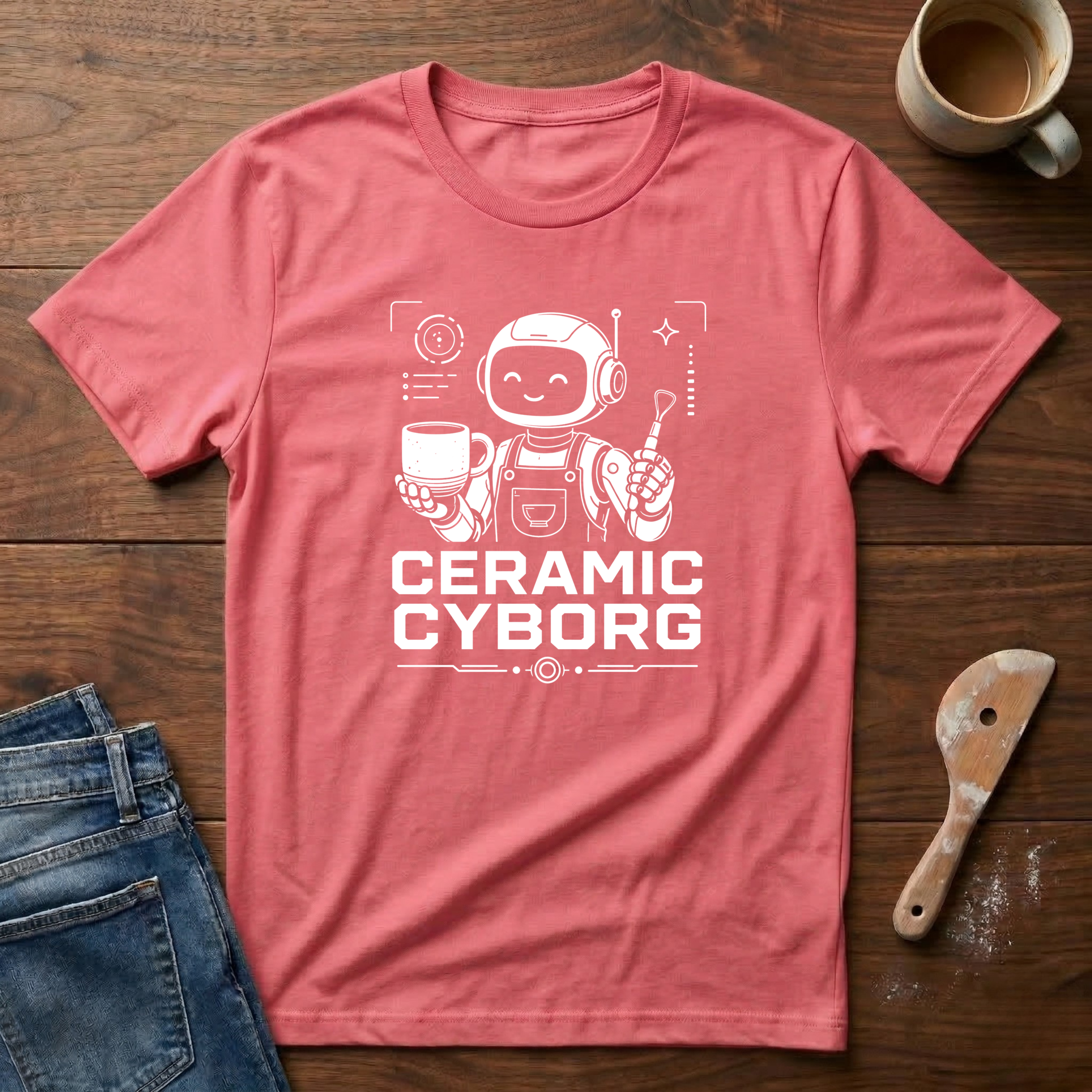 Ceramic Cyborg T-Shirt