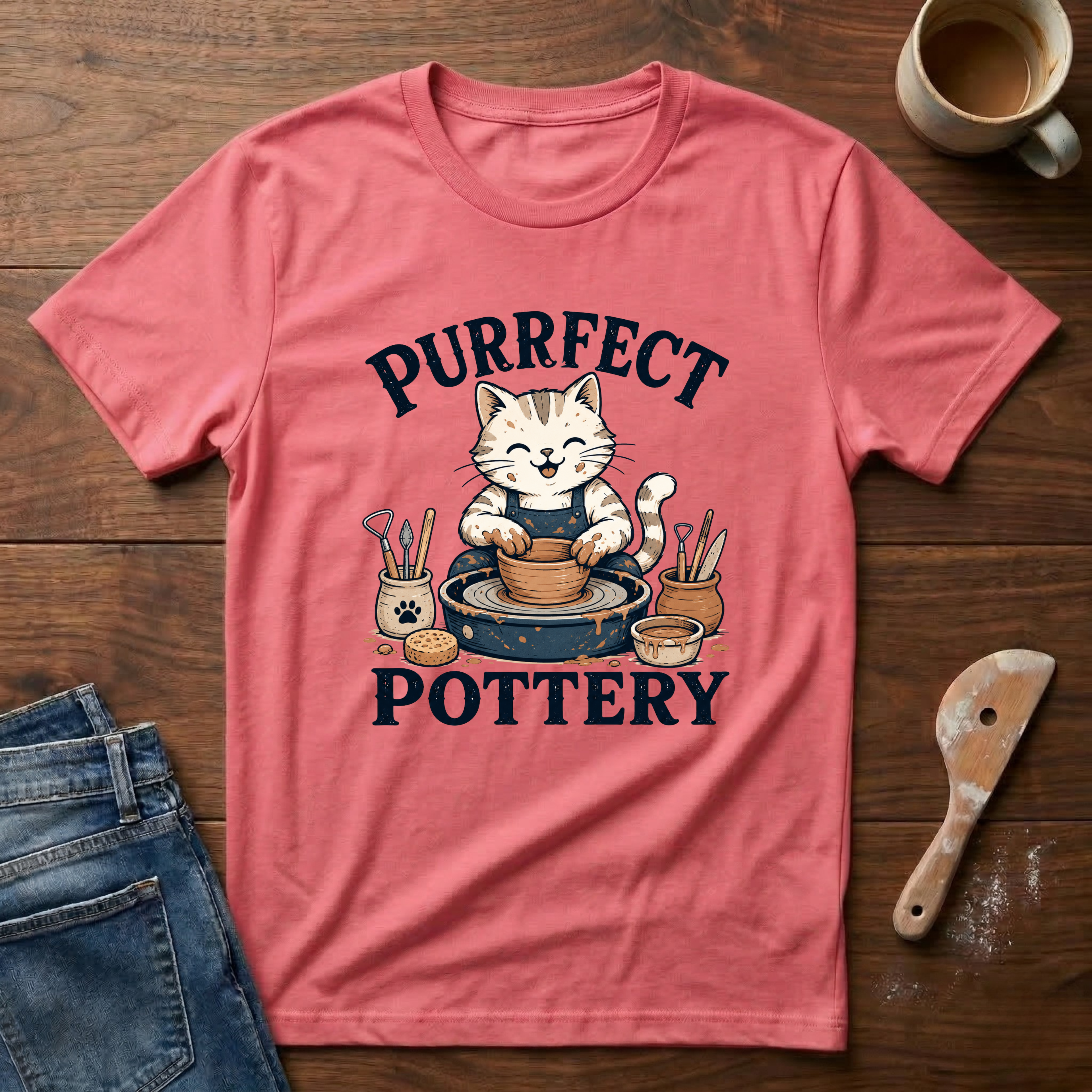 Purrfect Pottery T-Shirt