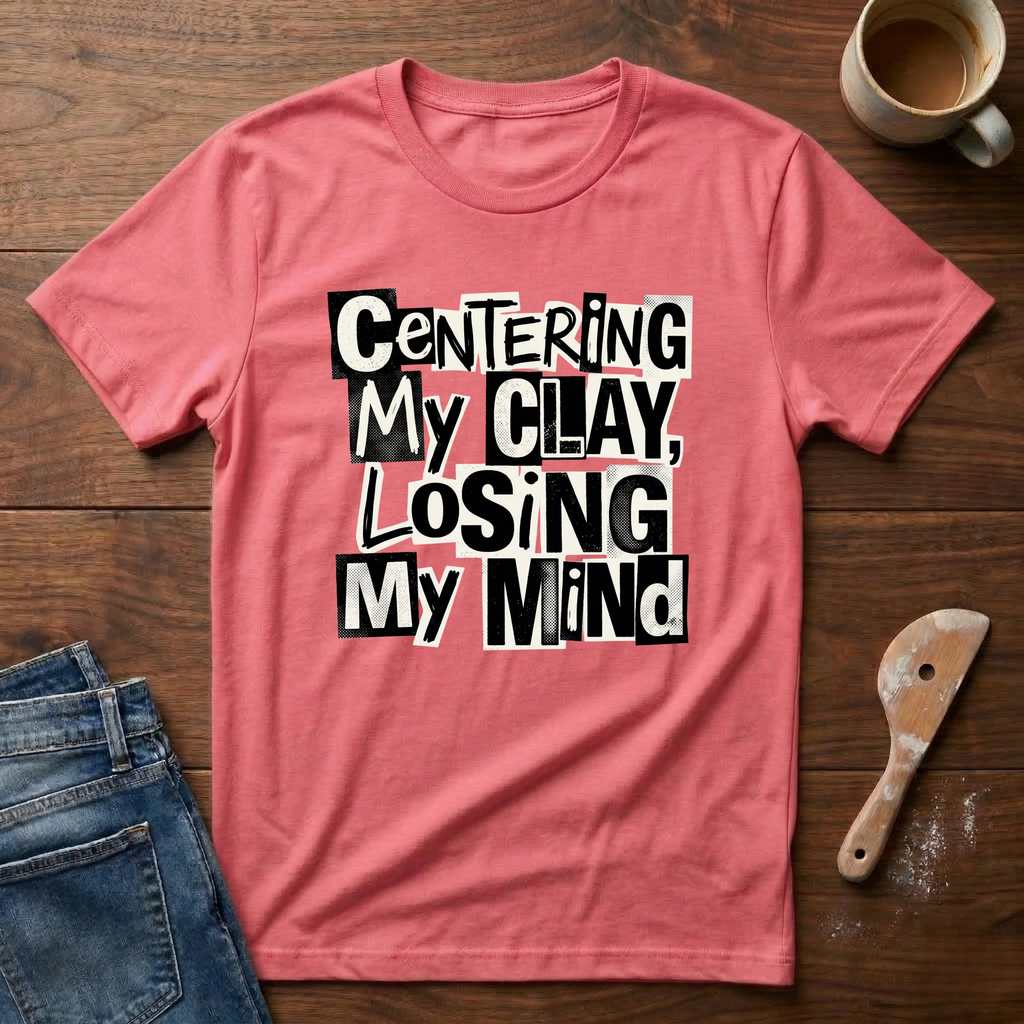 Centering My Clay Loosing My Mind T-Shirt