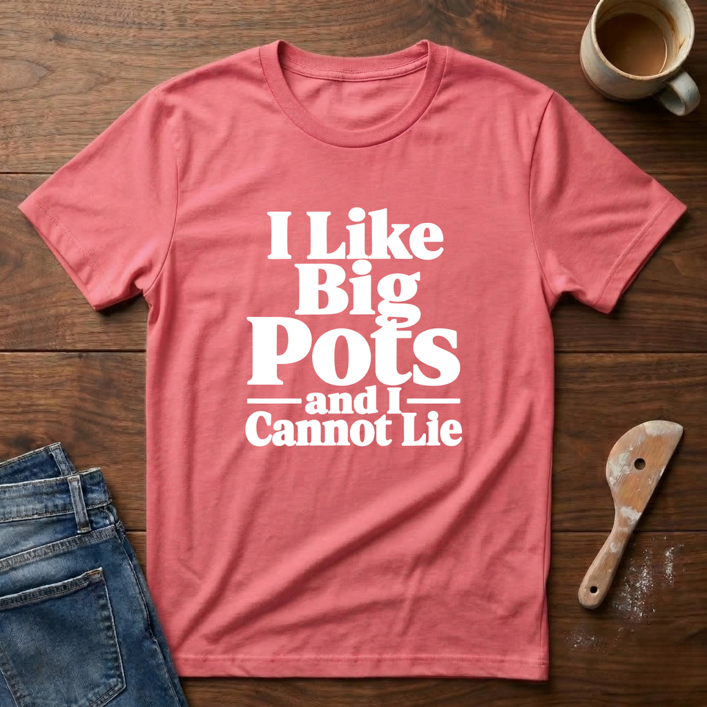 I Like Big Pots And I Cannot Lie T-Shirt