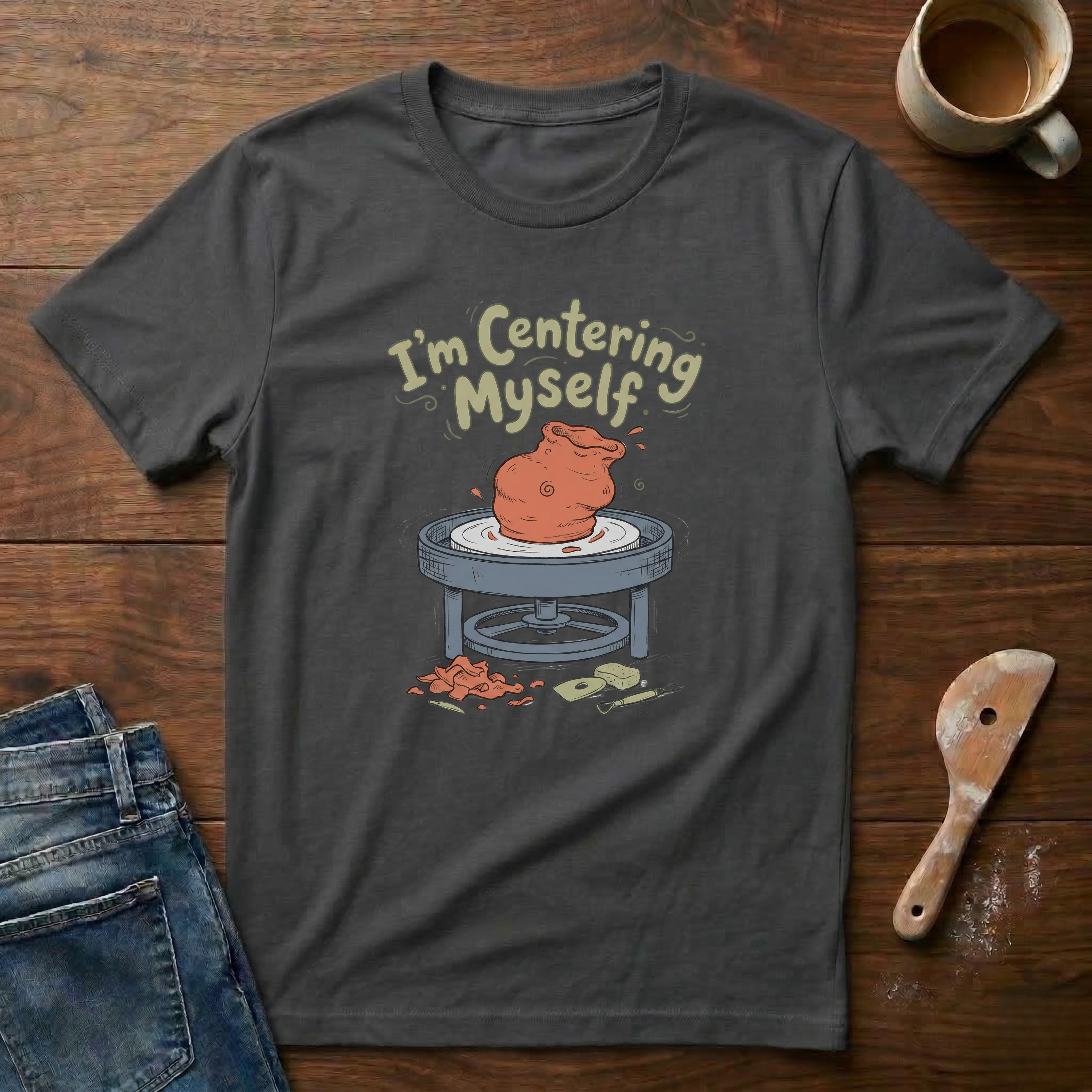 I'm Centering Myself T-Shirt