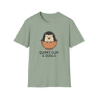 Quirky Clay & Quills T-Shirt