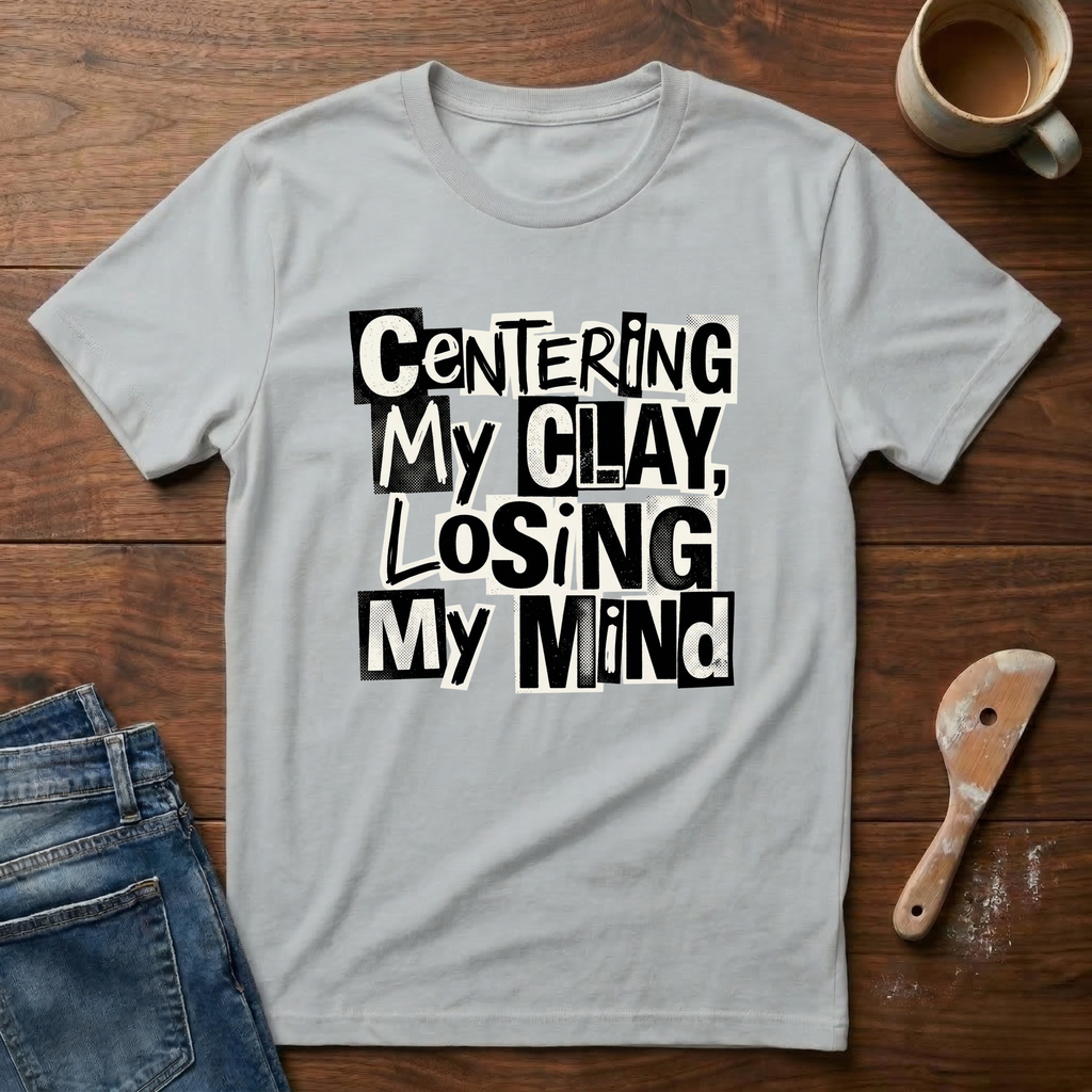 Centering My Clay Loosing My Mind T-Shirt