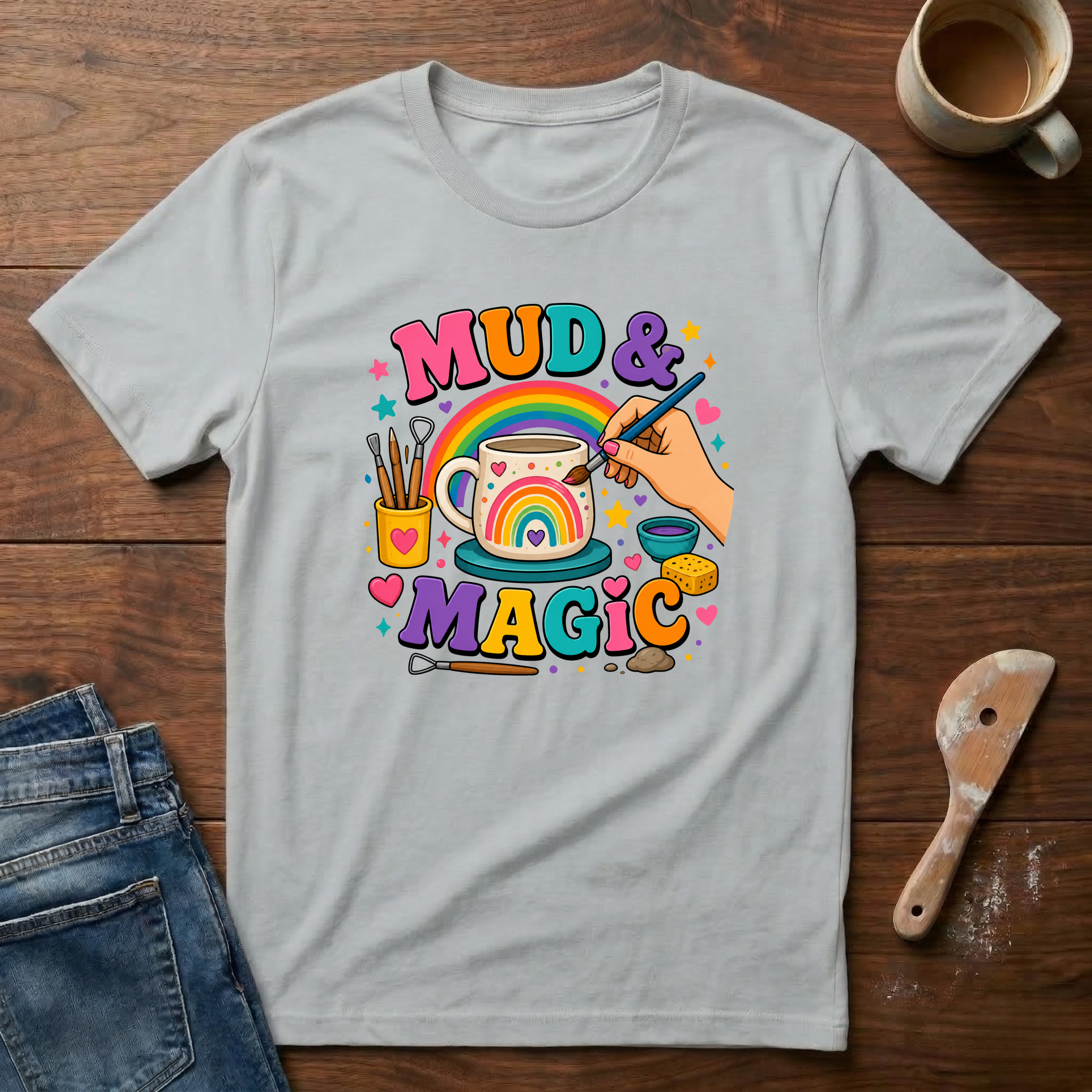 Mud & Magic Rainbow T-Shirt